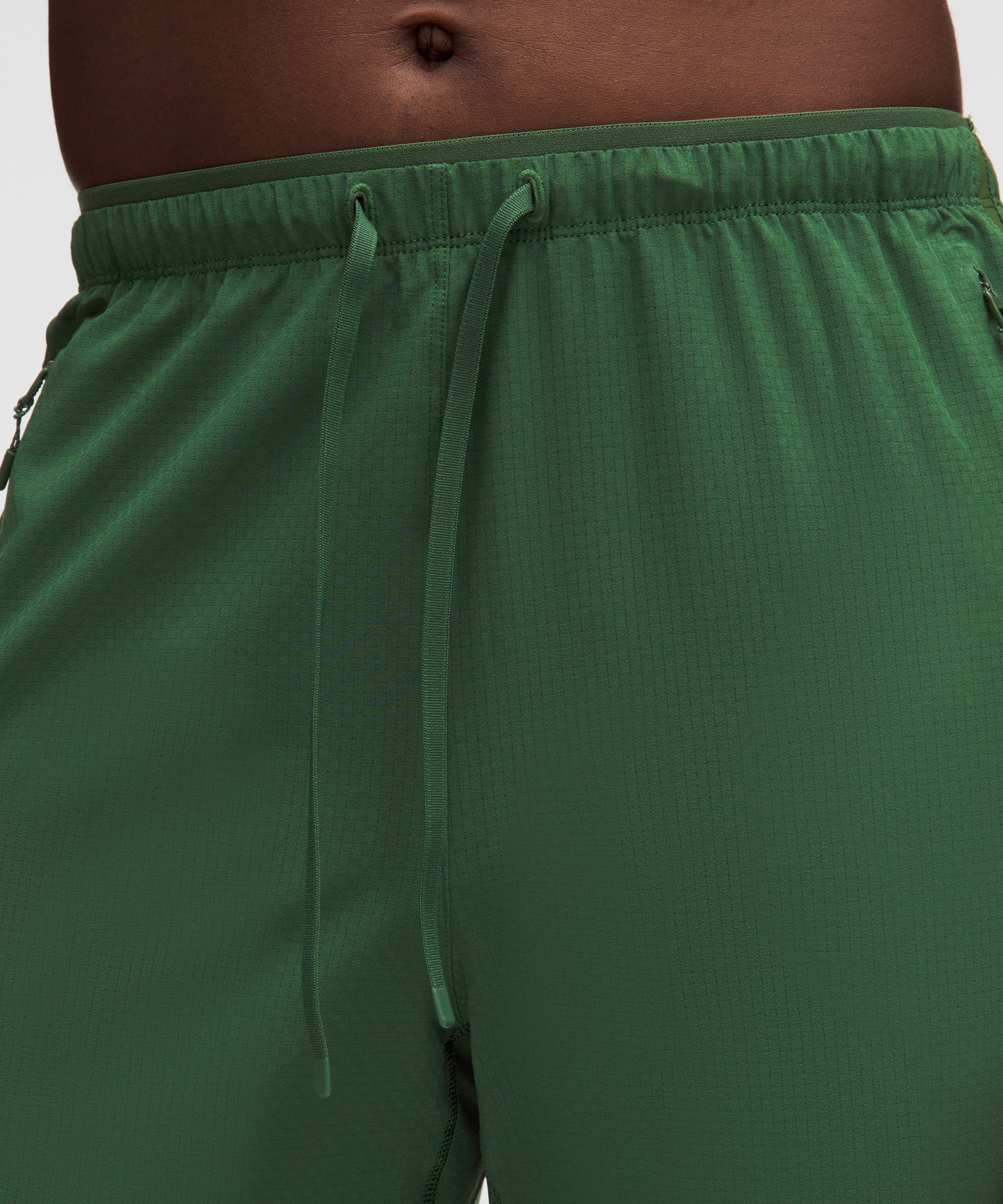 Textured Mesh High-Rise Running Pant