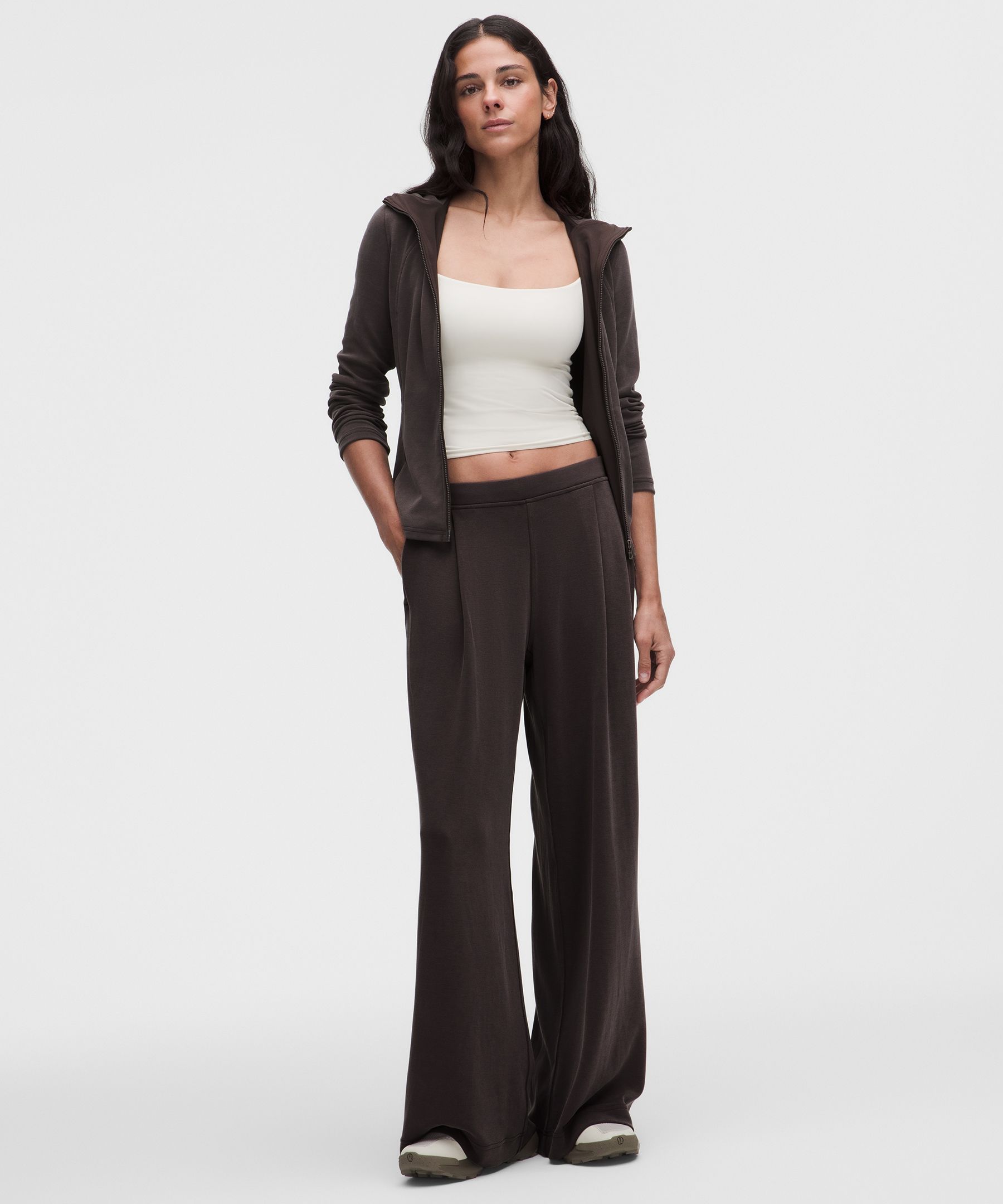 Leichte Softstreme Hose mit mittelhohem Bund *Normale L&auml;nge