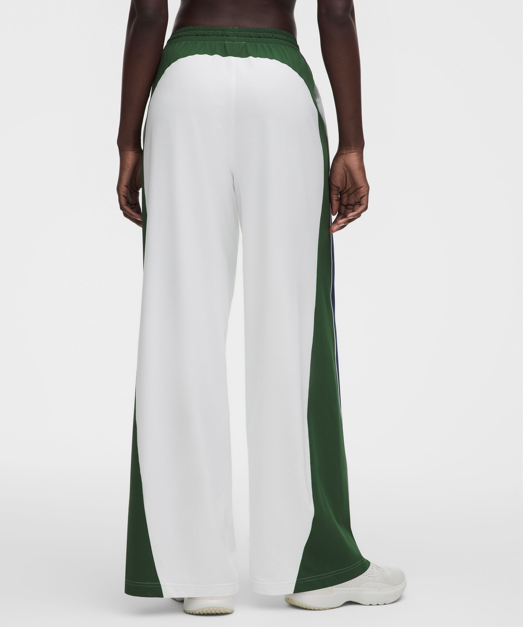 Pantalon de tennis Court Champ taille haute &agrave; protection UV