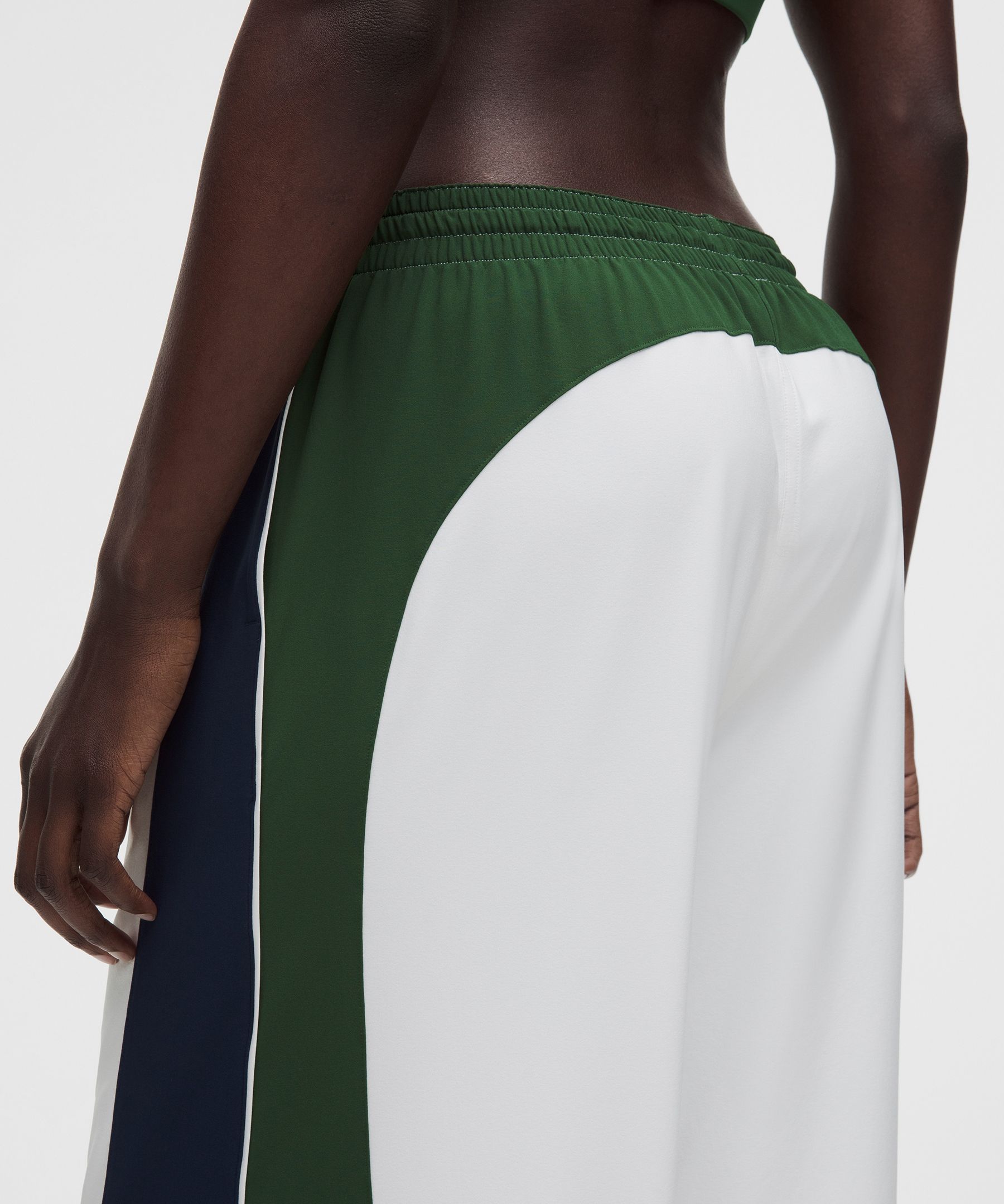 Pantalon de tennis Court Champ taille haute &agrave; protection UV