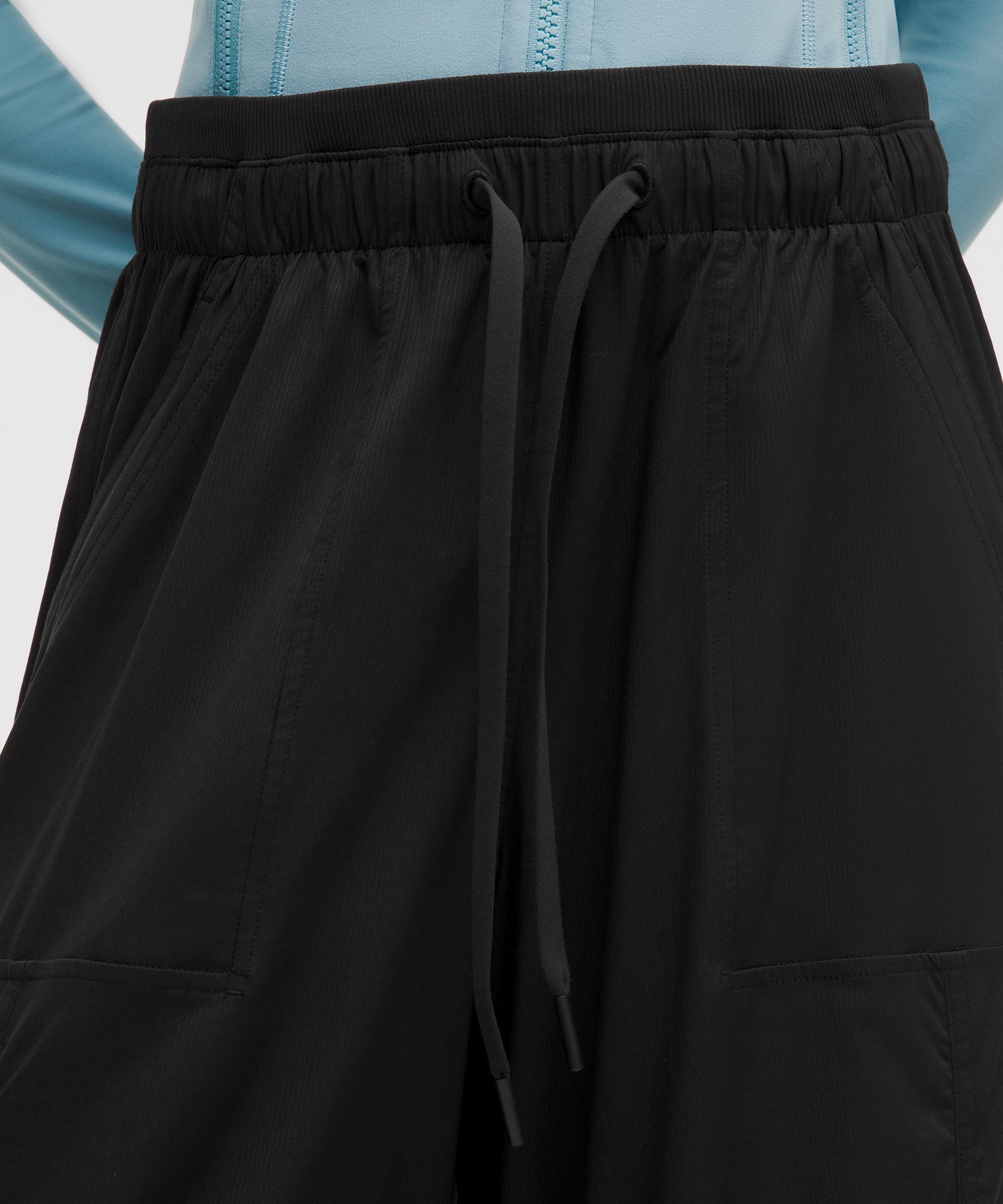 Dance Studio High-Rise Vented Wide-Leg Pant