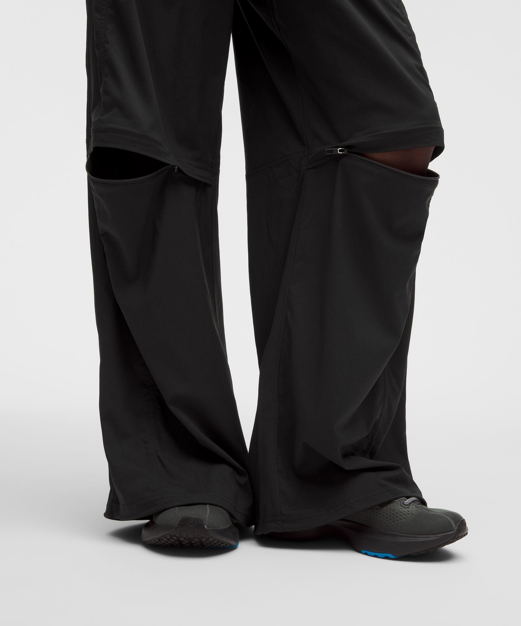 Dance Studio High-Rise Vented Wide-Leg Pant