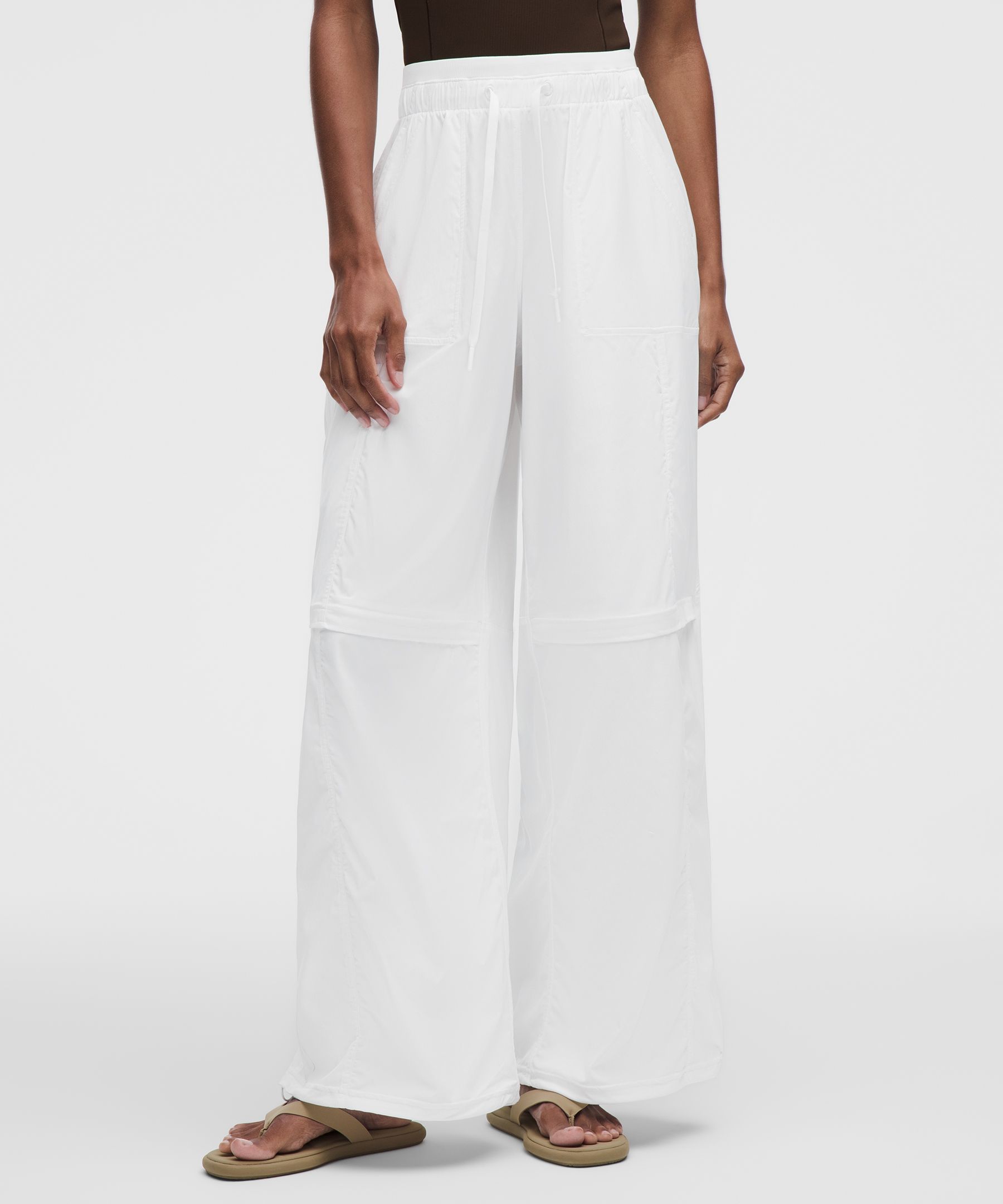 Pantalon Dance Studio large a&eacute;r&eacute; taille haute