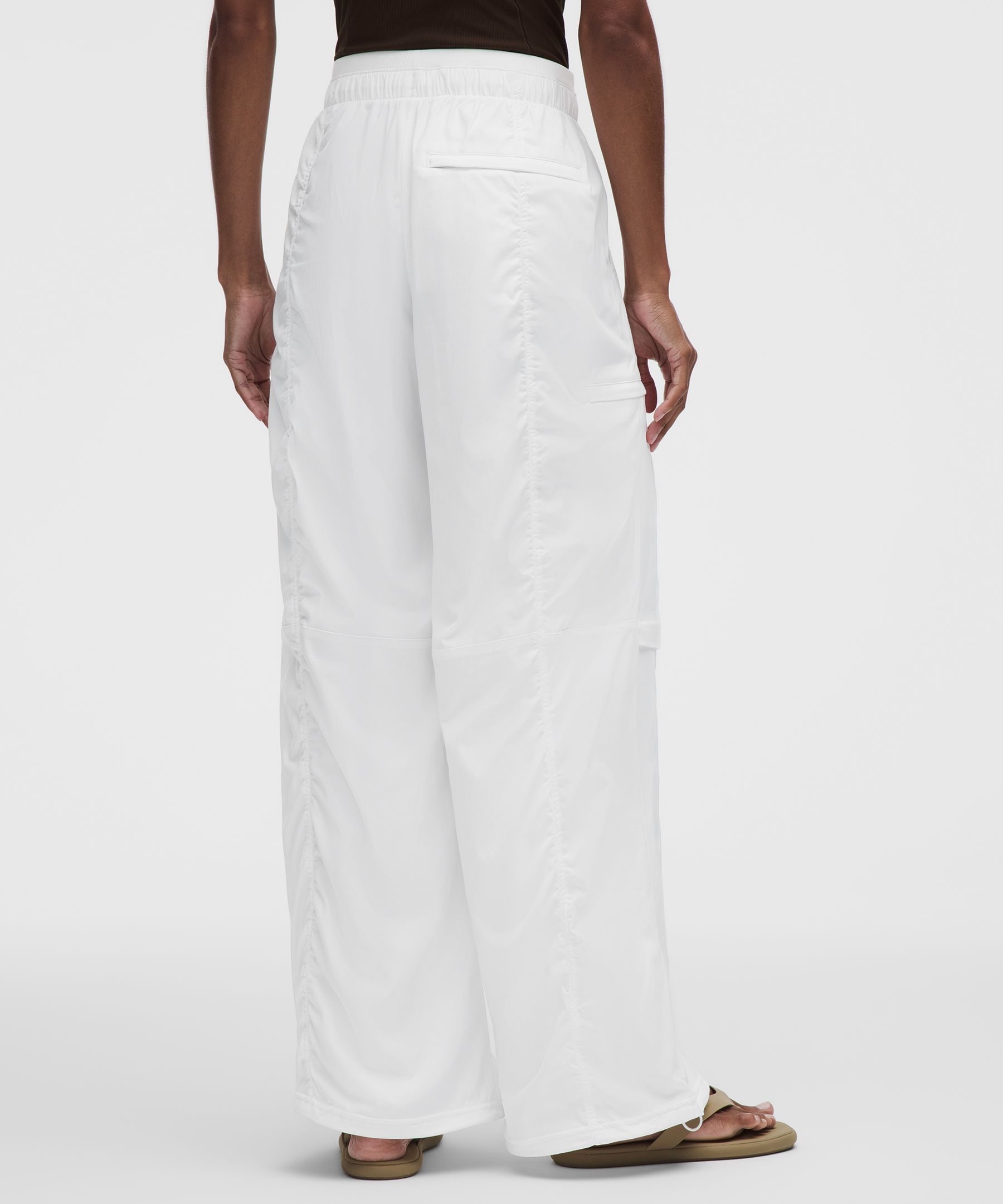 Dance Studio High-Rise Vented Wide-Leg Pant