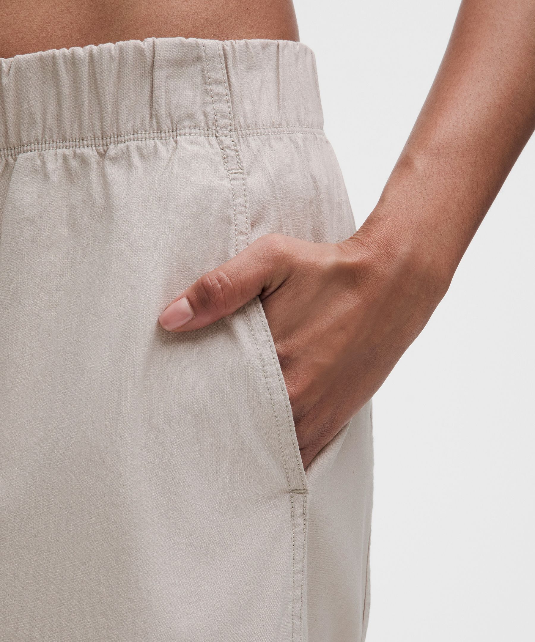 LuluLinen Mid-Rise Cargo Pant