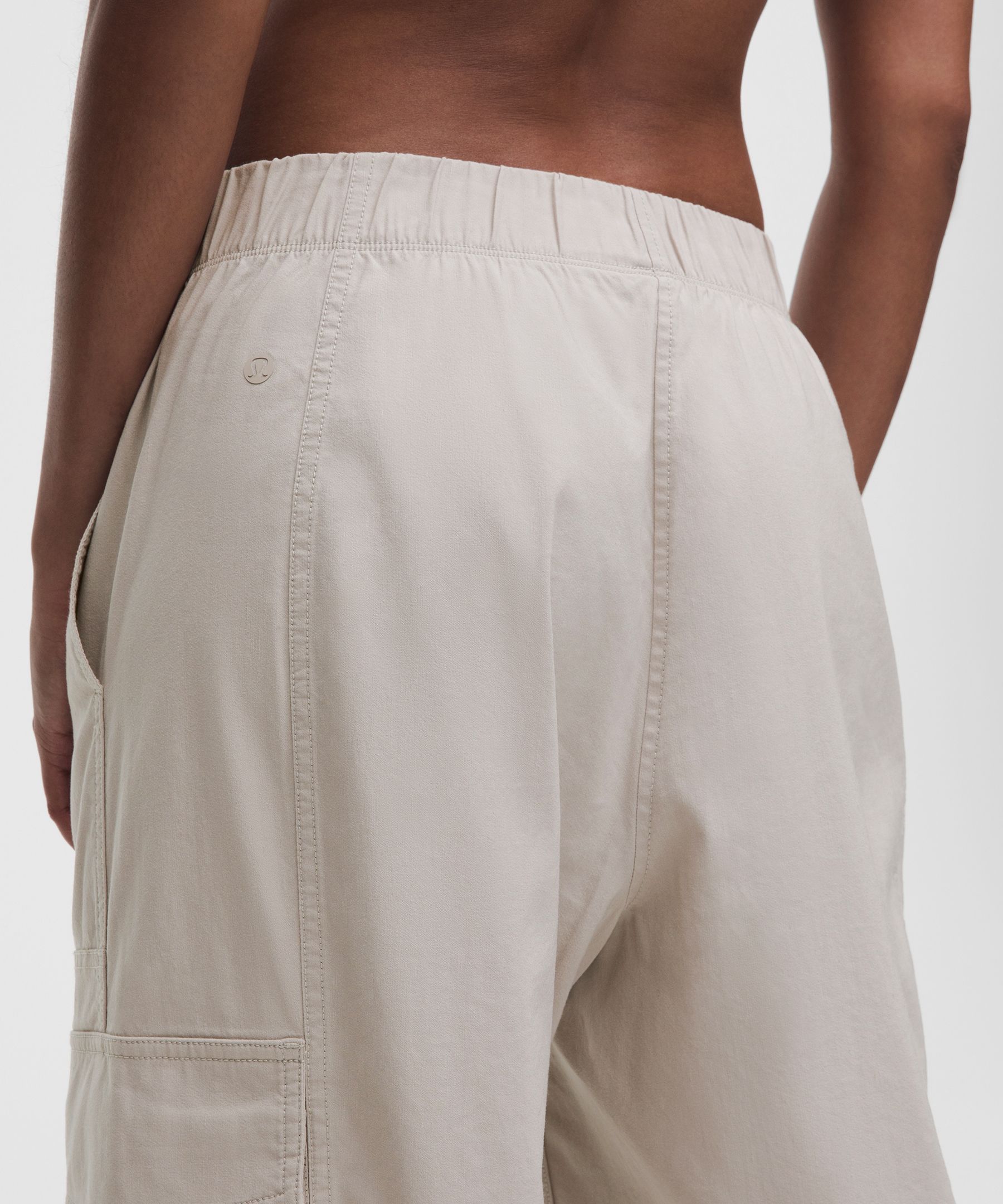 LuluLinen Mid-Rise Cargo Pant