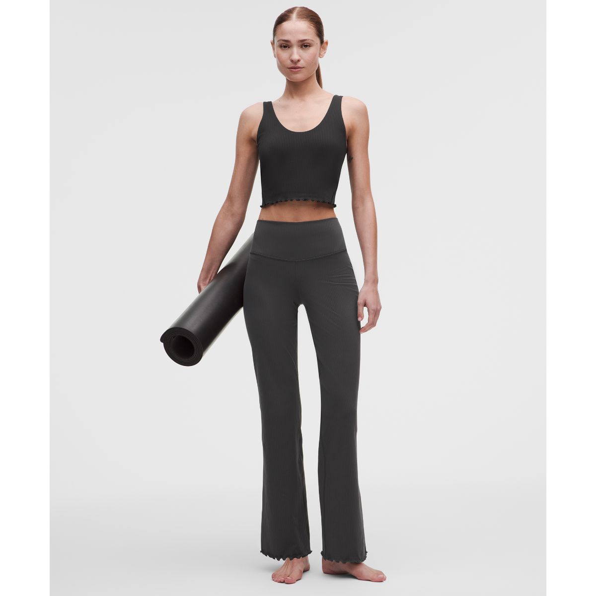 Align™ High-Rise Lettuce-Hem Flared Pants