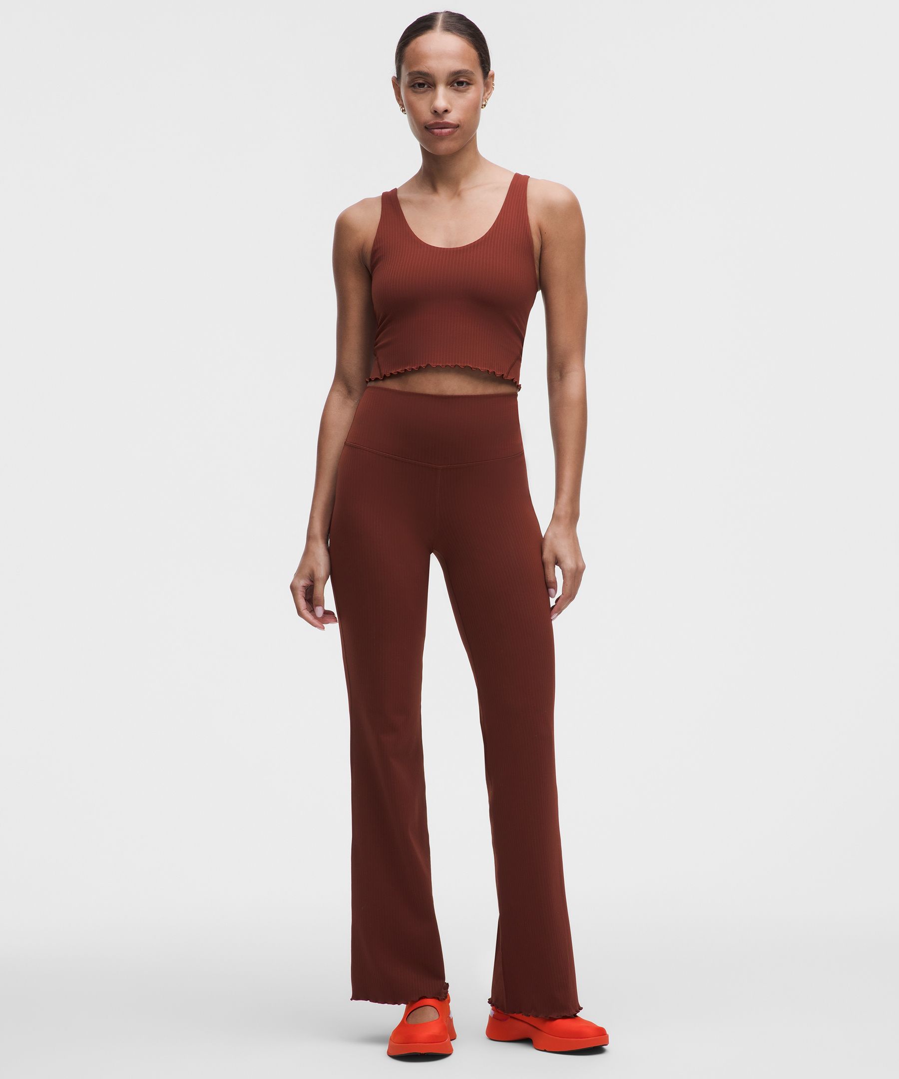 lululemon Align&trade; Hose mit hohem Bund, ausgestelltem Bein und gewelltem Saum
