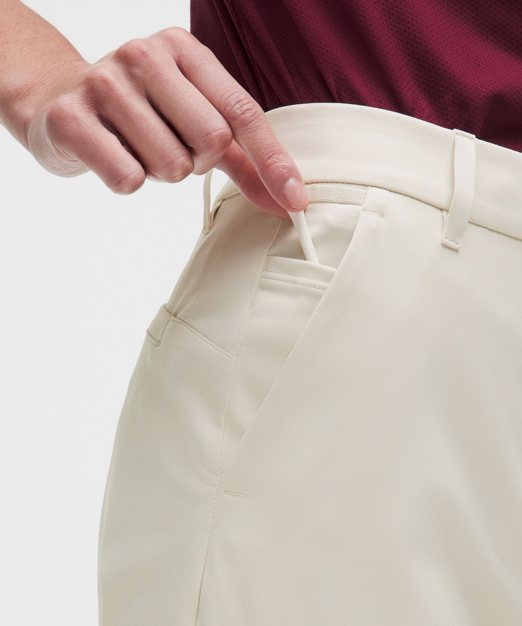 Water-Repellent Flared High-Rise Golf Pants *Asia Fit