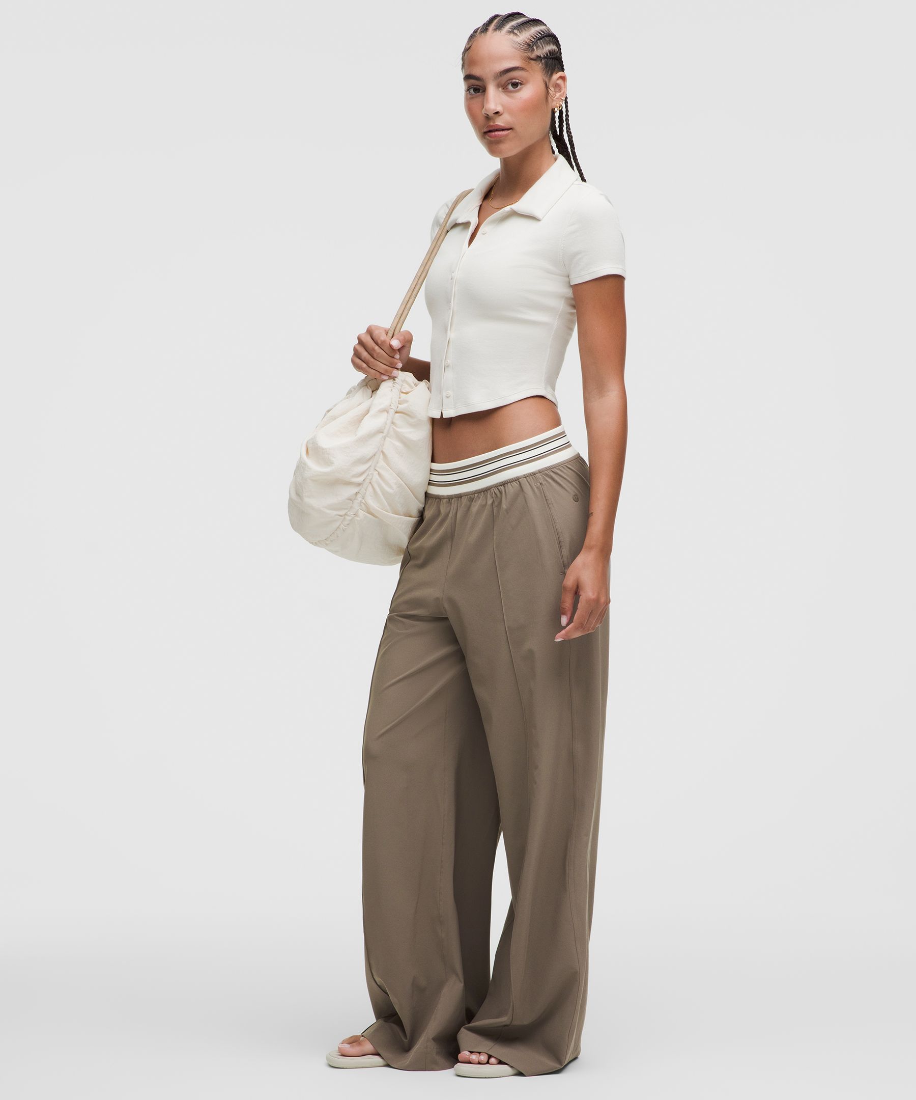 Breezily Mid-Rise Pant Regular *Trim