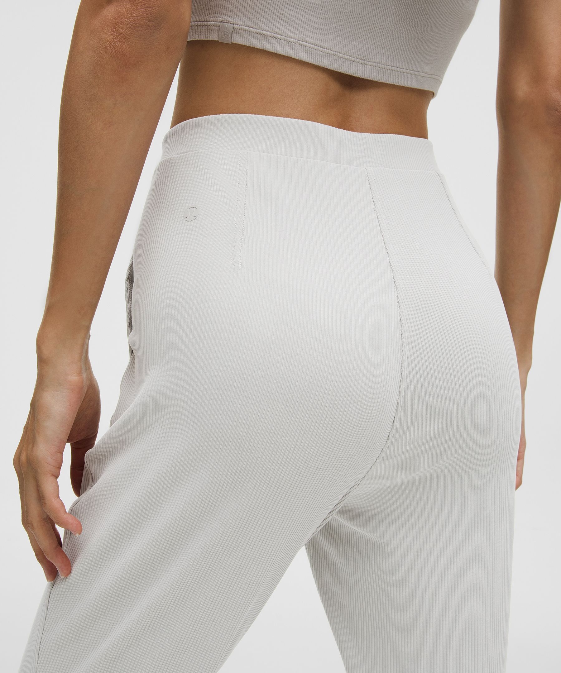 リブドレーピーSoftstreme ハイライズパンツ *アジアフィット | パンツ