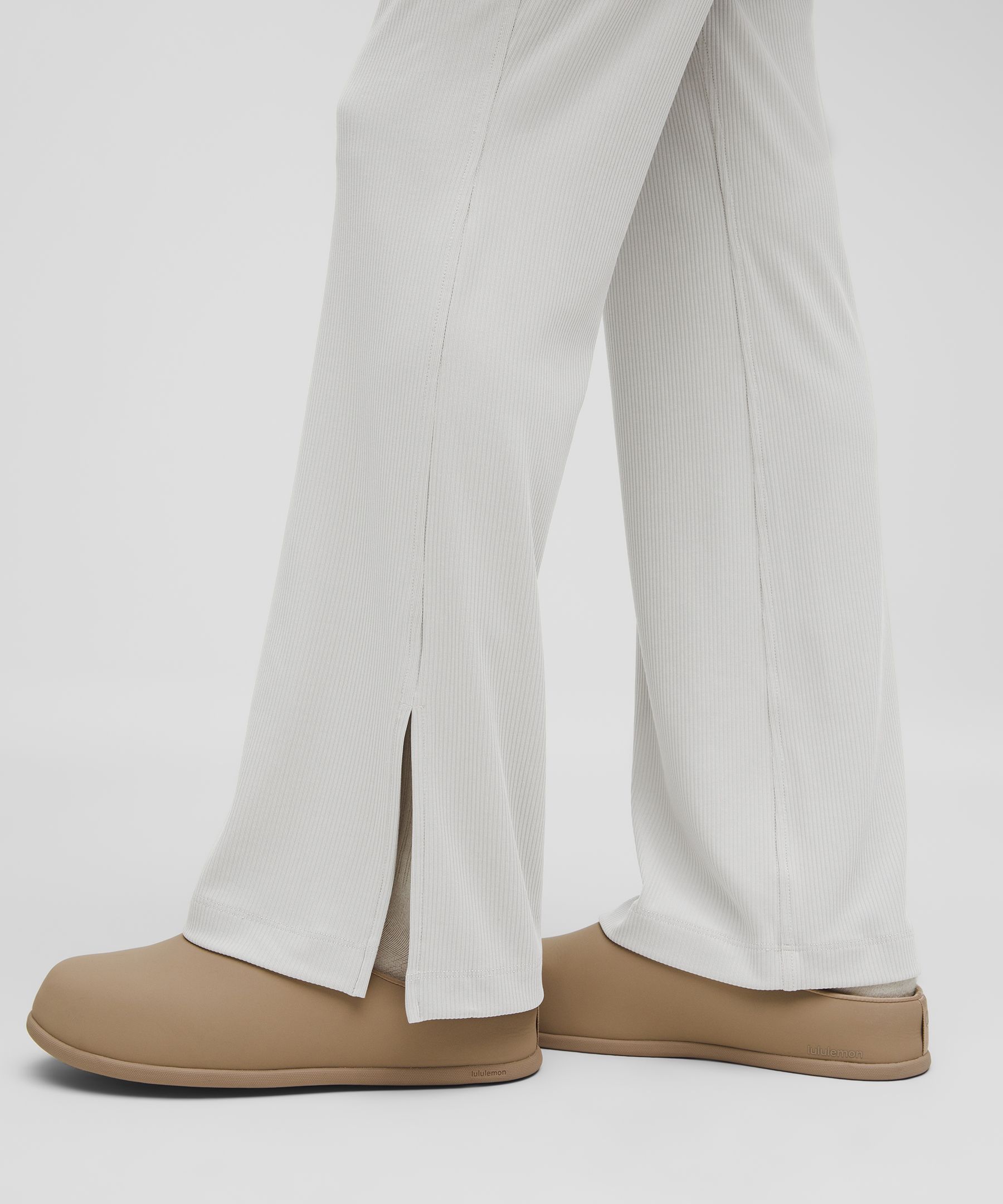 リブドレーピーSoftstreme ハイライズパンツ *アジアフィット | パンツ