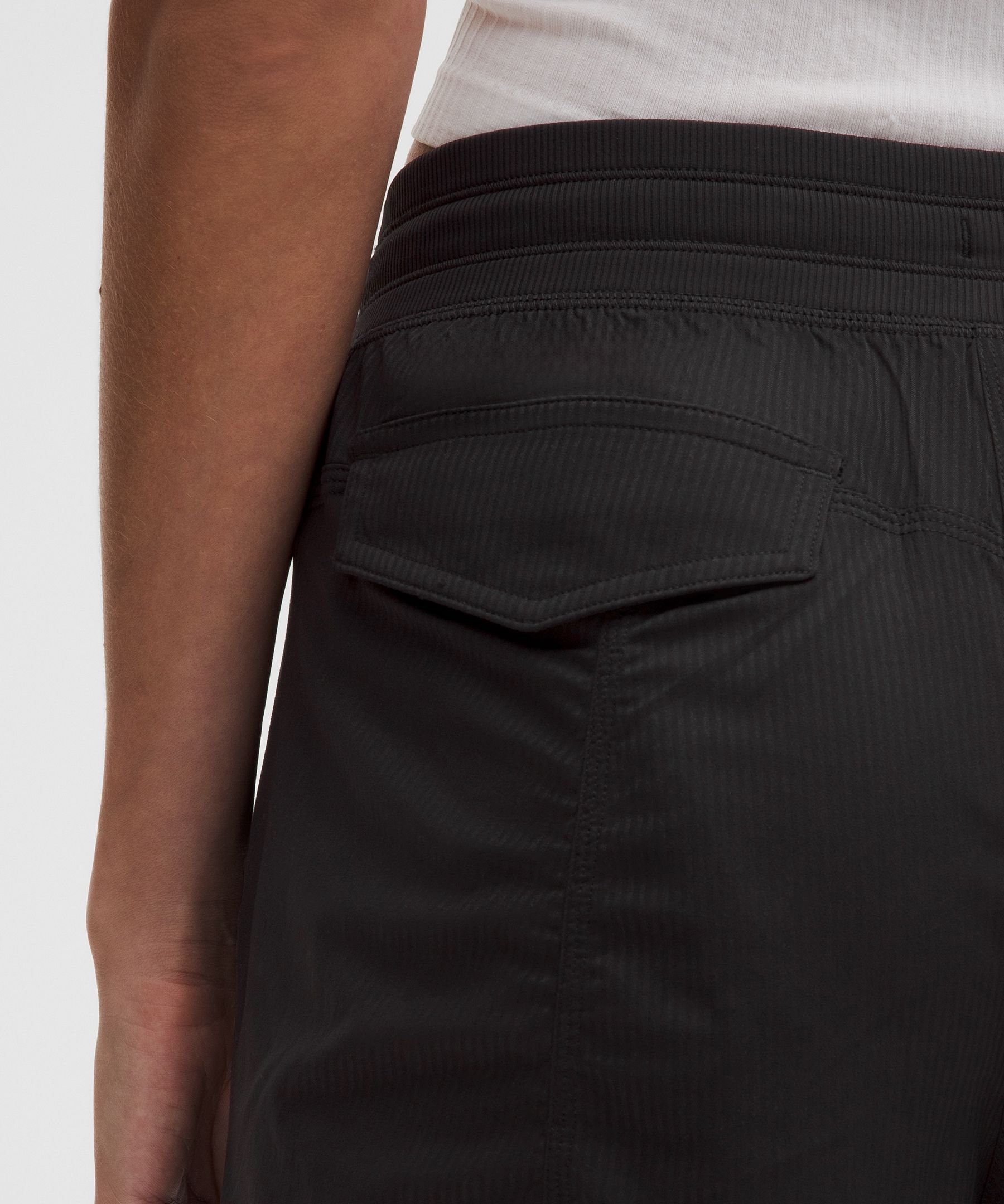Lululemon Dance Studio Relaxed-fit Mid-rise Cropped Pant In Black
