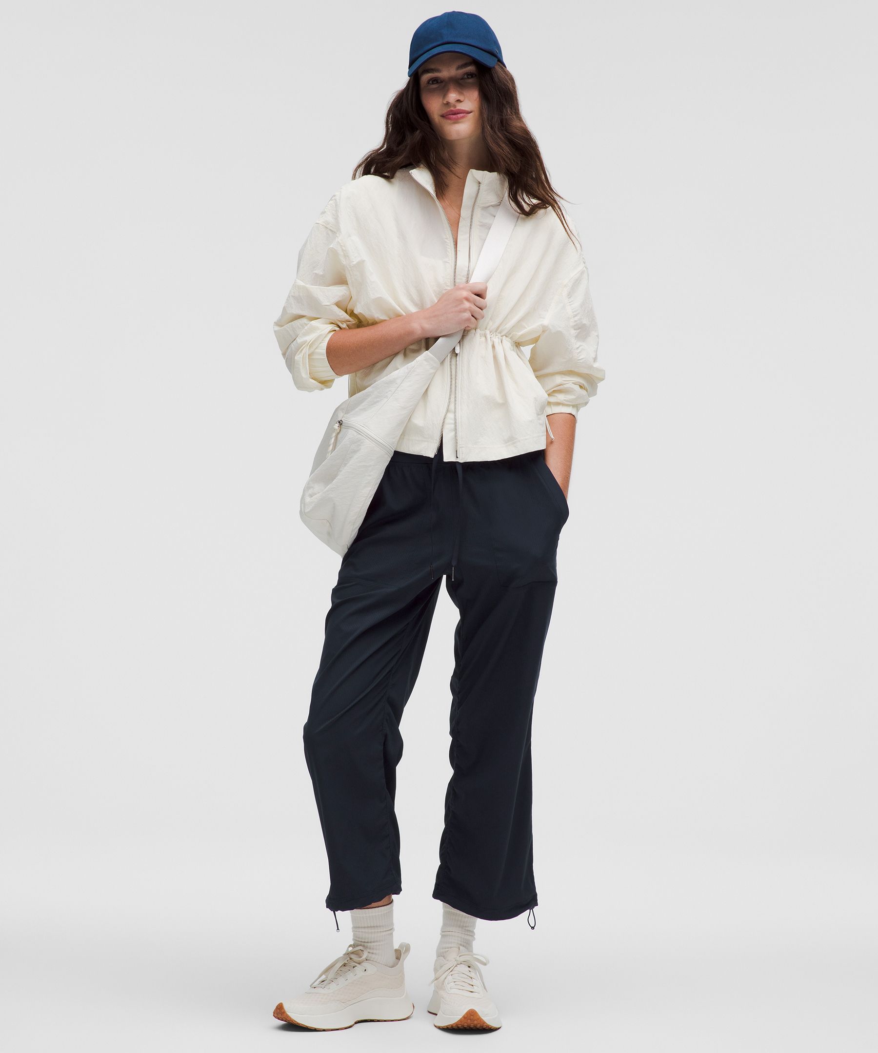 Lululemon Dance Studio Relaxed-fit Mid-rise Cropped Pant In Black