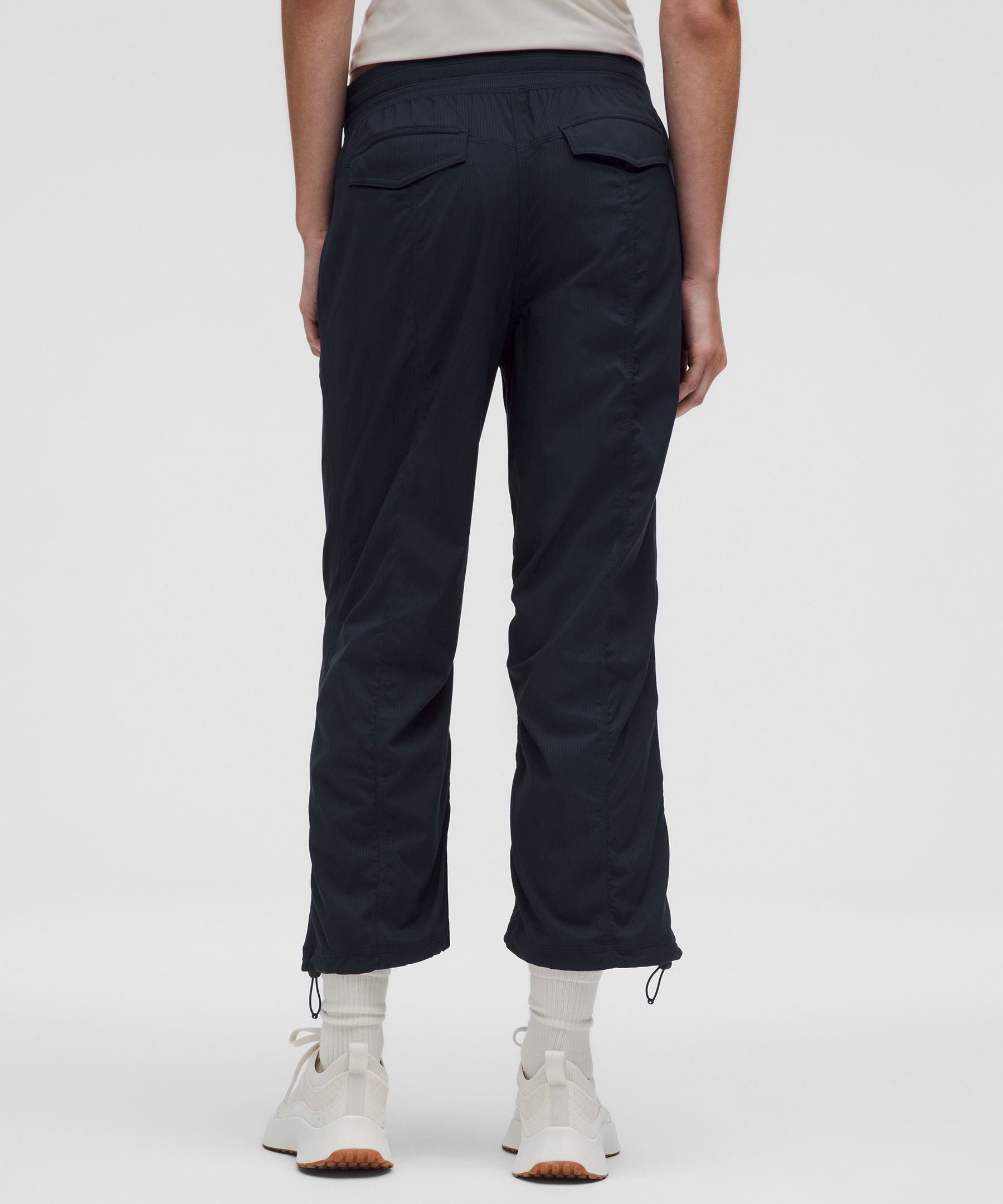 Lululemon Dance Studio Relaxed-fit Mid-rise Cropped Pant In Black