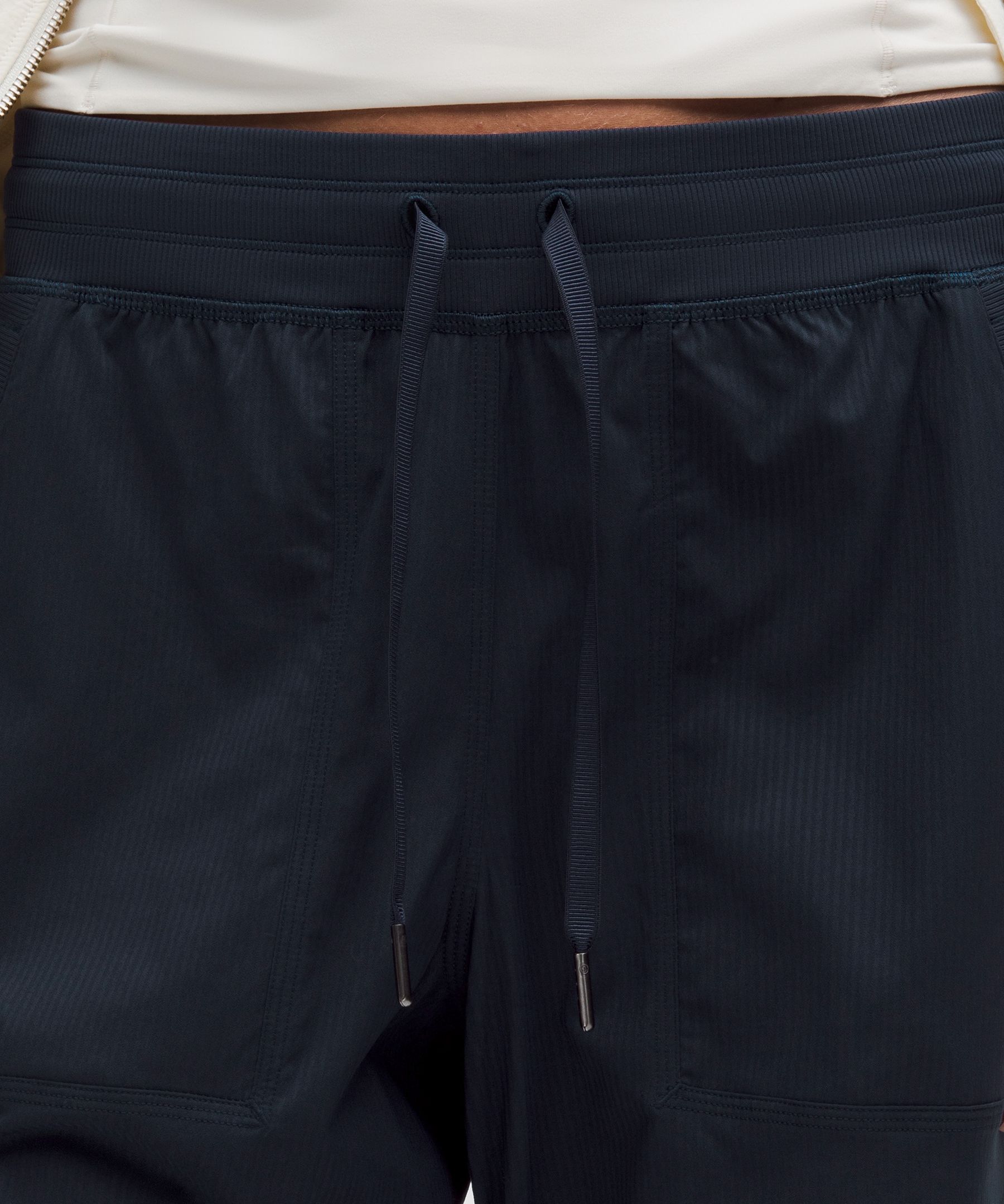 Lululemon Dance Studio Relaxed-fit Mid-rise Cropped Pant In Black