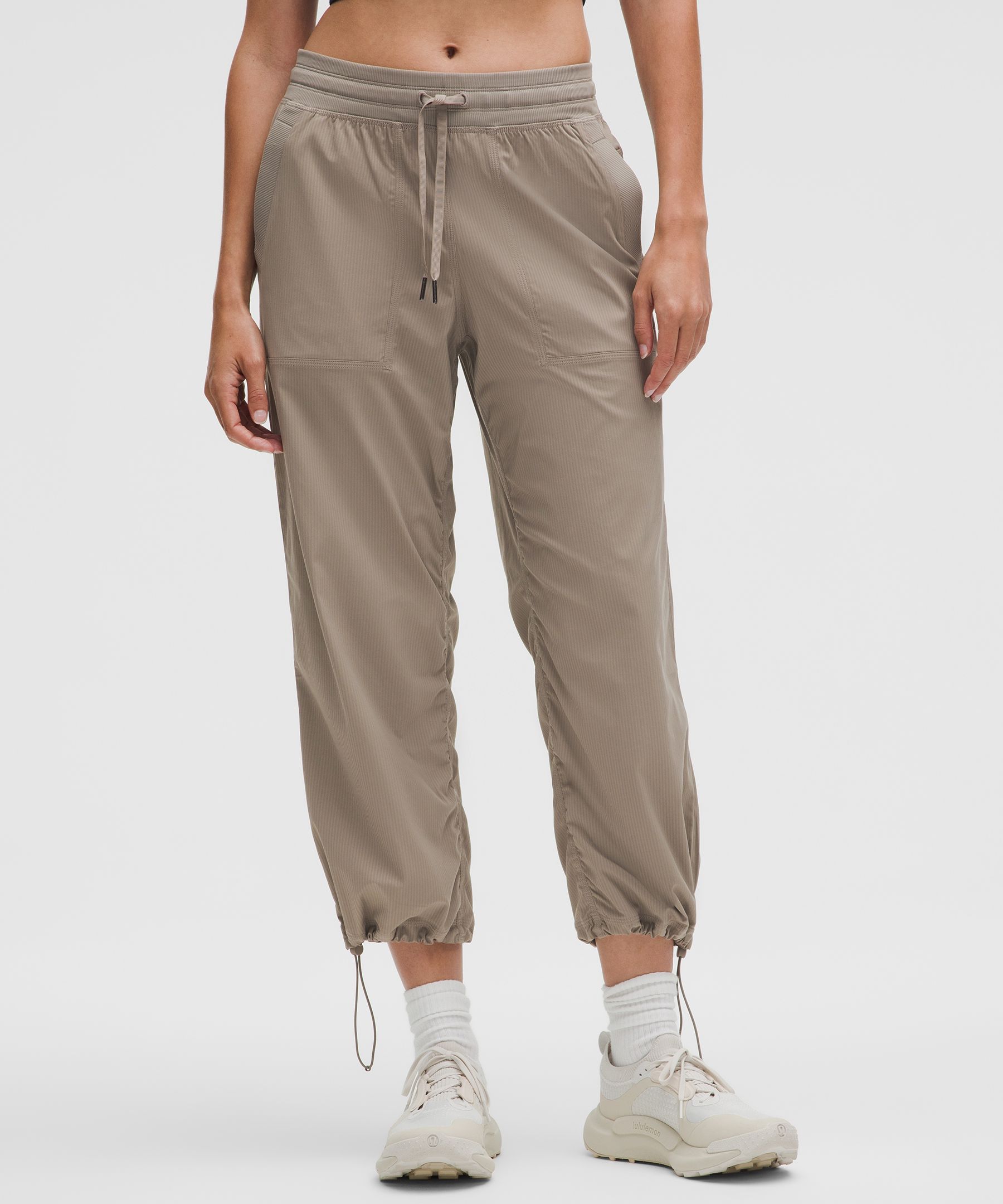 Lululemon Dance Studio Relaxed-fit Mid-rise Cropped Pant In Gray