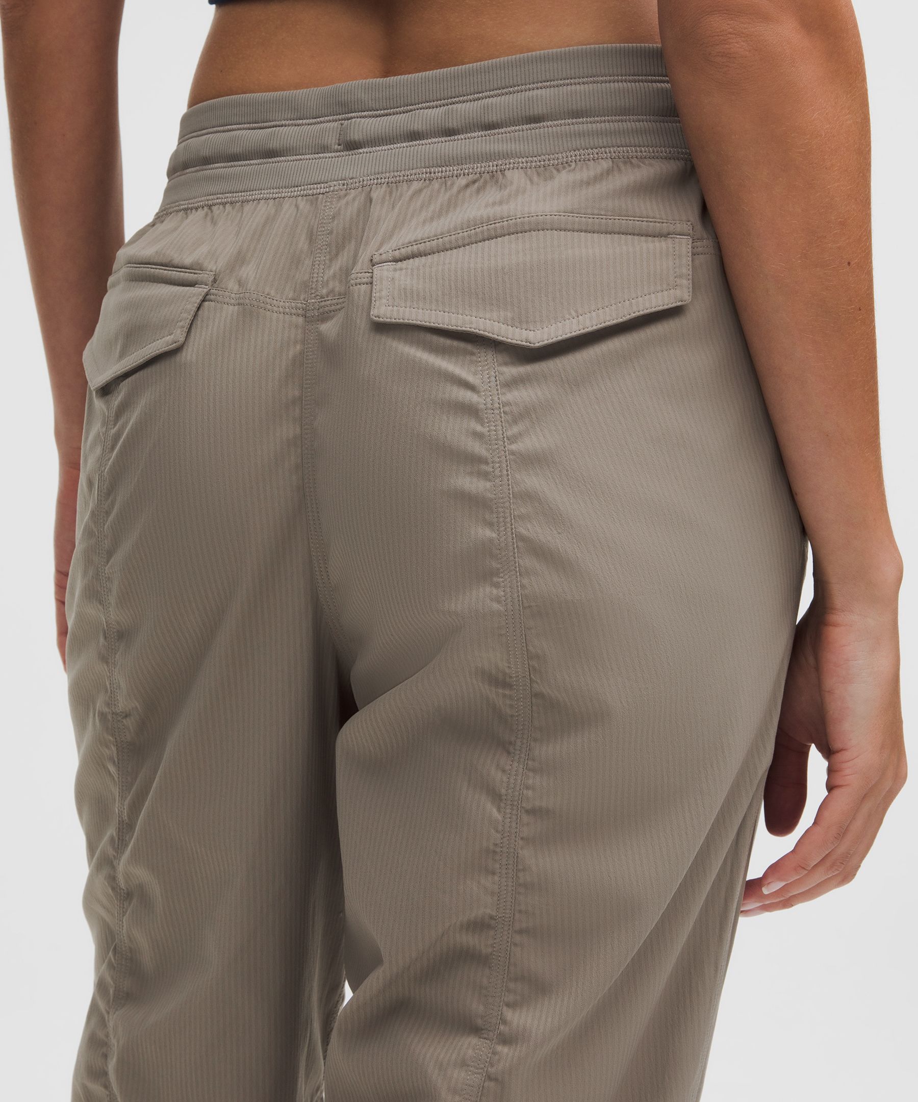 Lululemon Dance Studio Relaxed-fit Mid-rise Cropped Pant In Gray