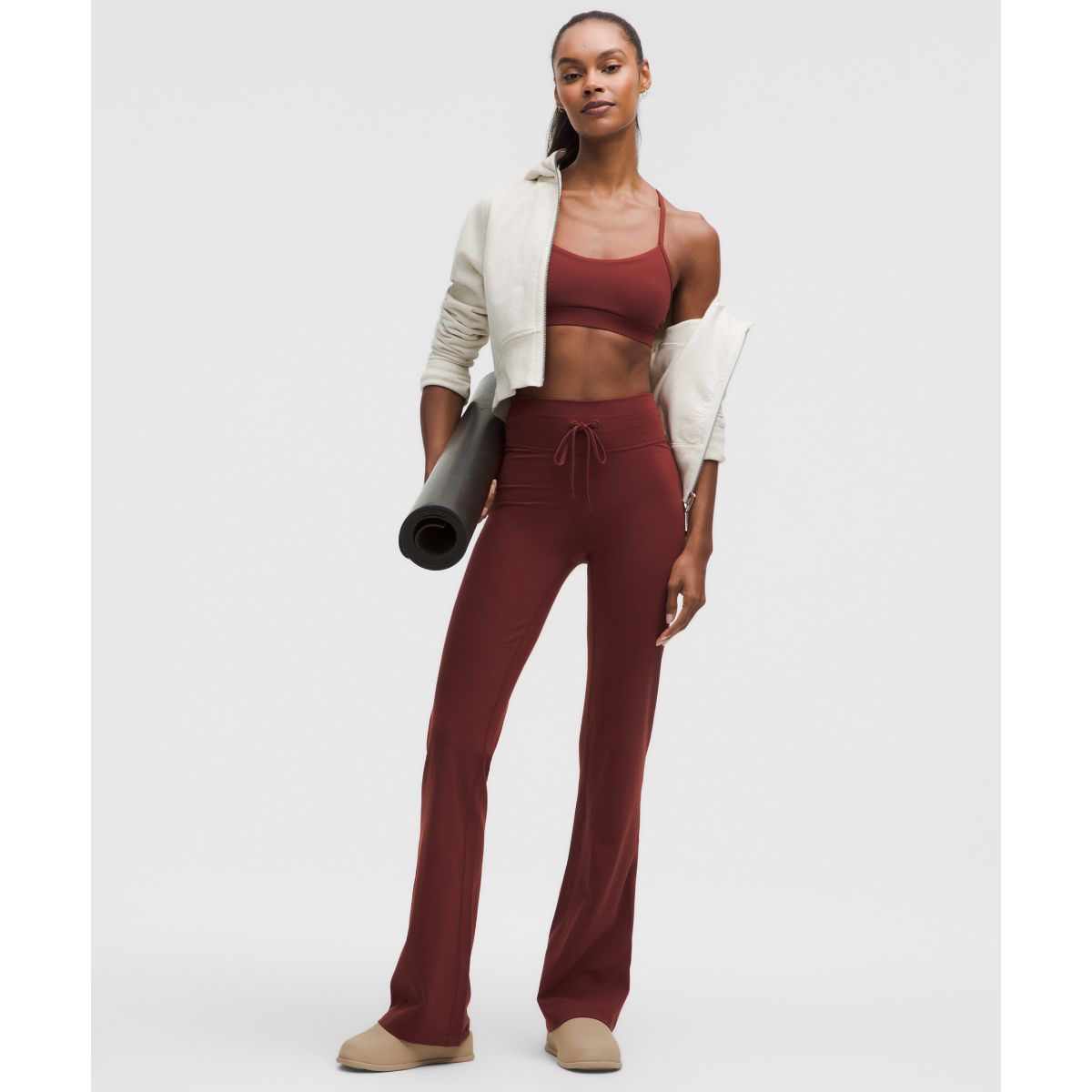Groove High-Rise Bootcut Pants Regular
