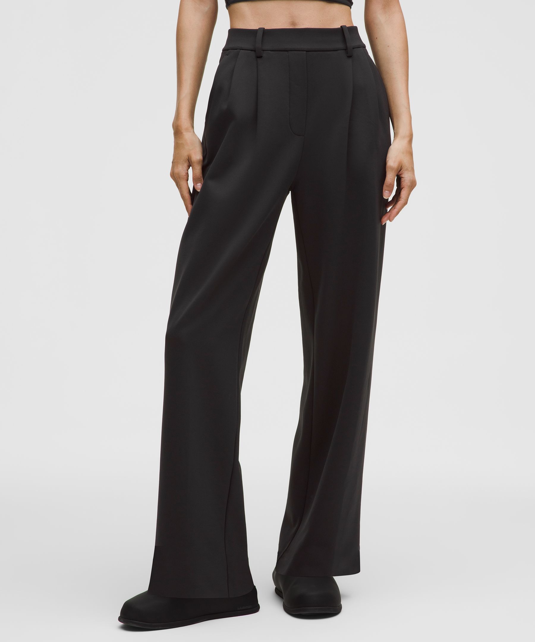 Daydrift High-Rise Wide-Leg Trouser Brushed *Asia Fit