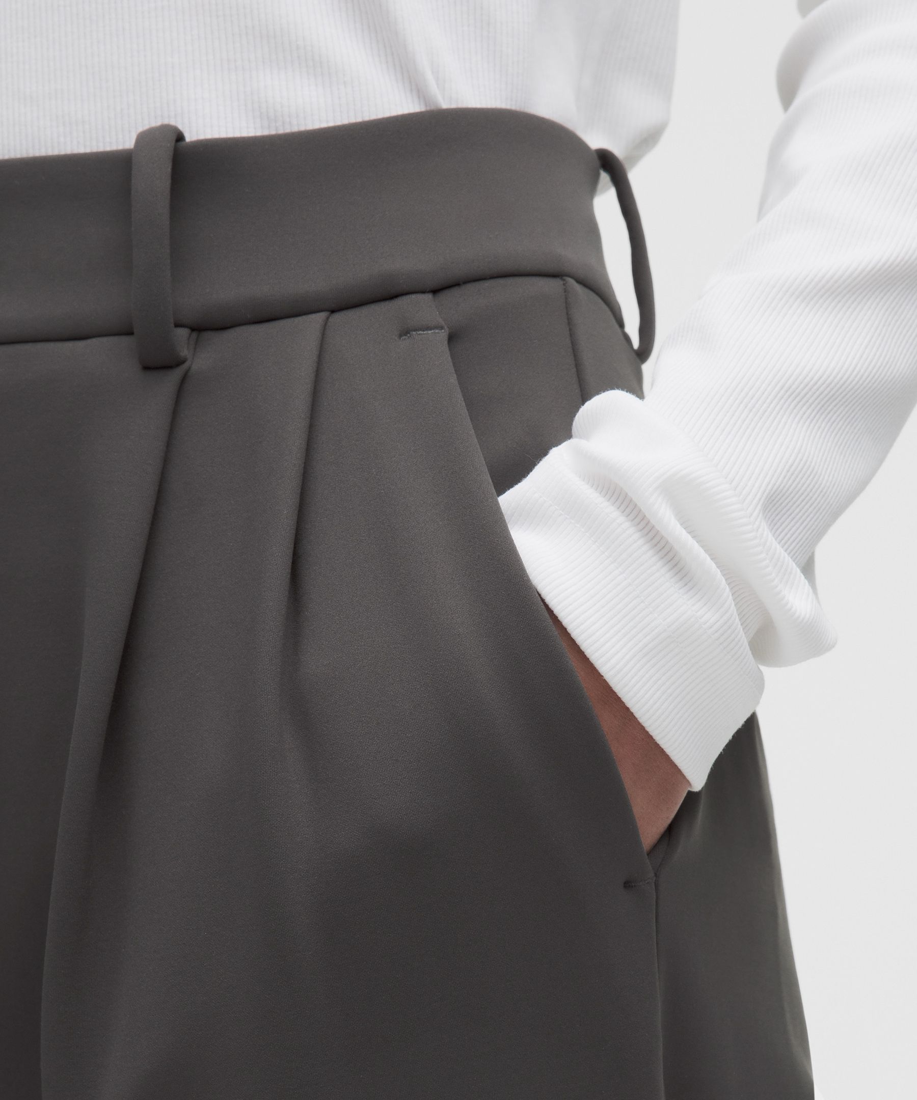 Daydrift High-Rise Wide-Leg Trouser Brushed *Asia Fit