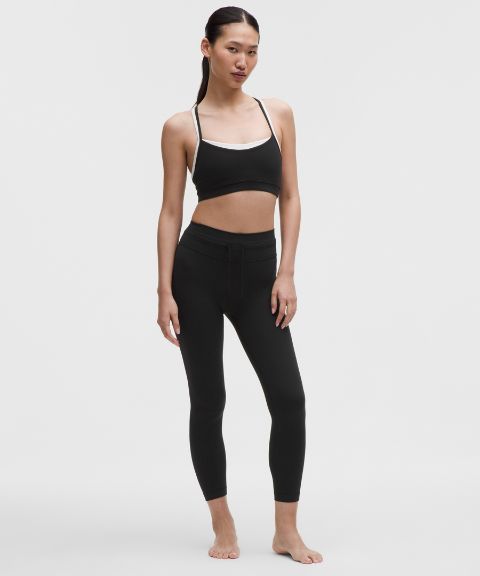 Женские тайтсы Lululemon Groove Drawcord с высокой посадкой