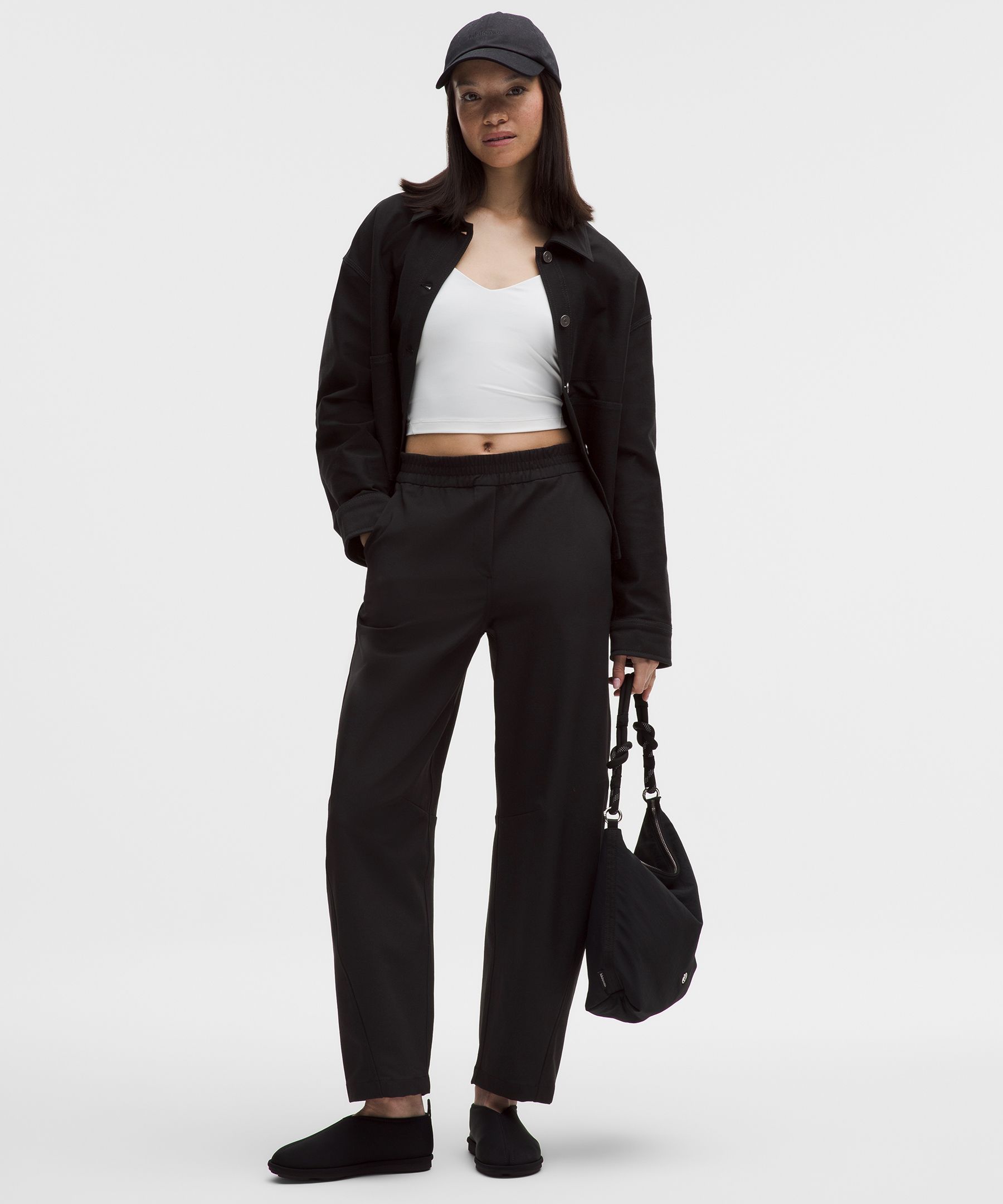 12月29日まで】ルルレモン ワイドパンツ M ブラック 未使用新品タグ