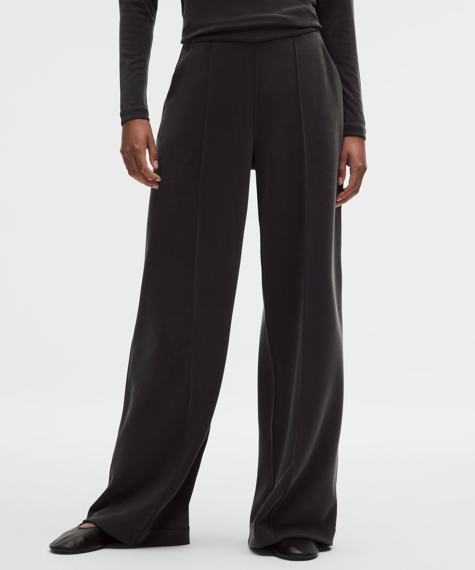 Женские широкие брюки Lululemon Softstreme Pintuck High-Rise — фото 2