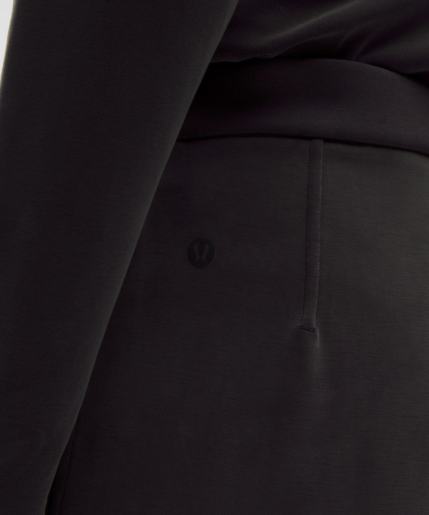 Женские широкие брюки Lululemon Softstreme Pintuck High-Rise, цвет: Чёрный — фото 7