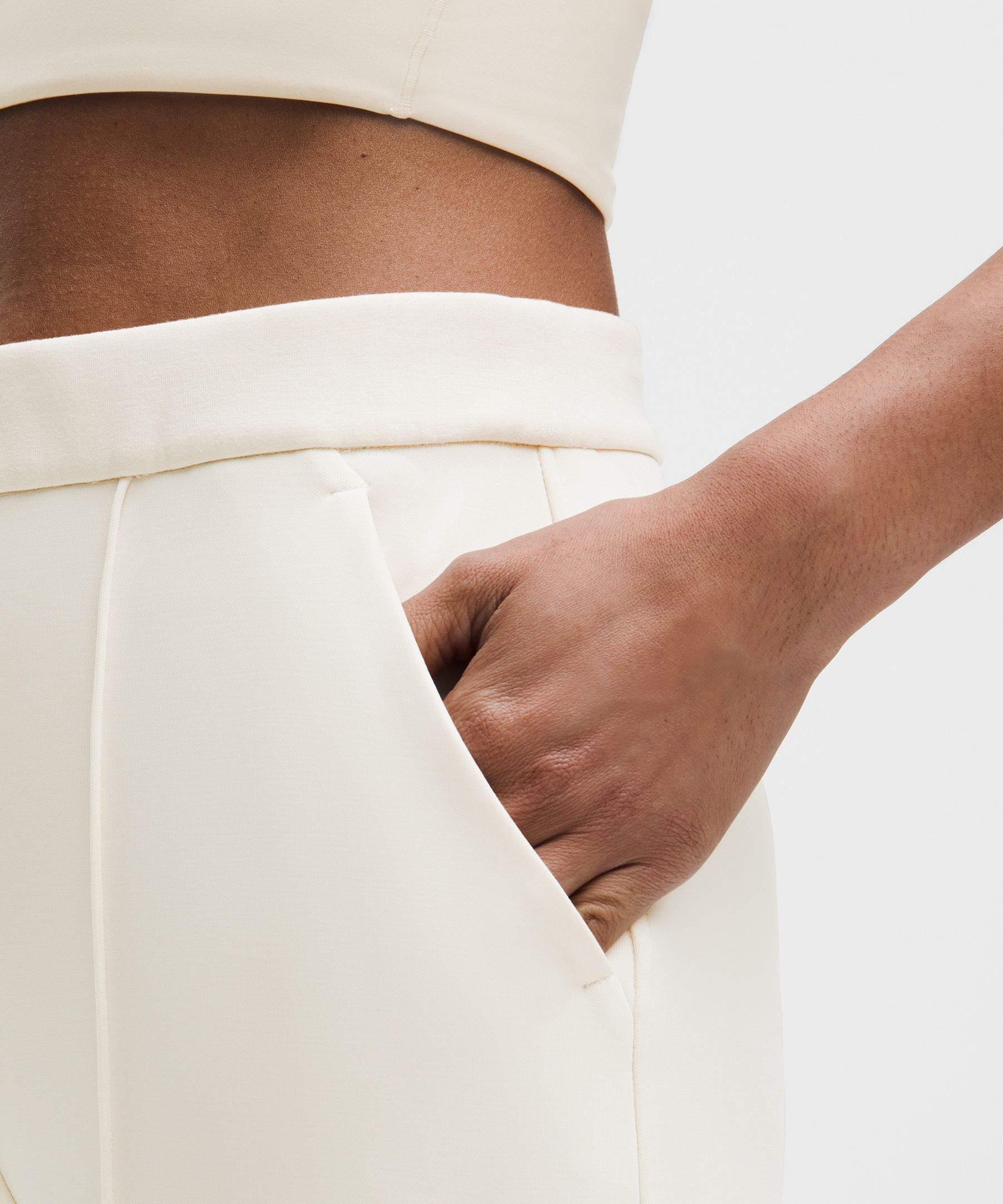 Softstreme Pintuck High-Rise Wide-Leg Pant *Regular