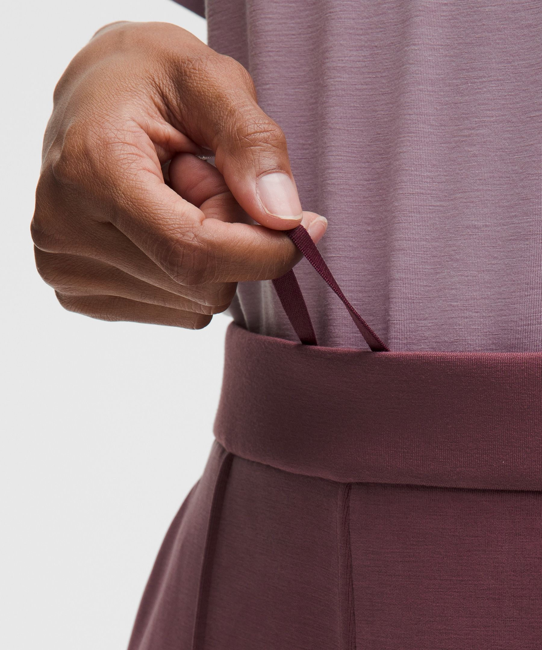 Softstreme Pintuck High-Rise Wide-Leg Pant *Regular