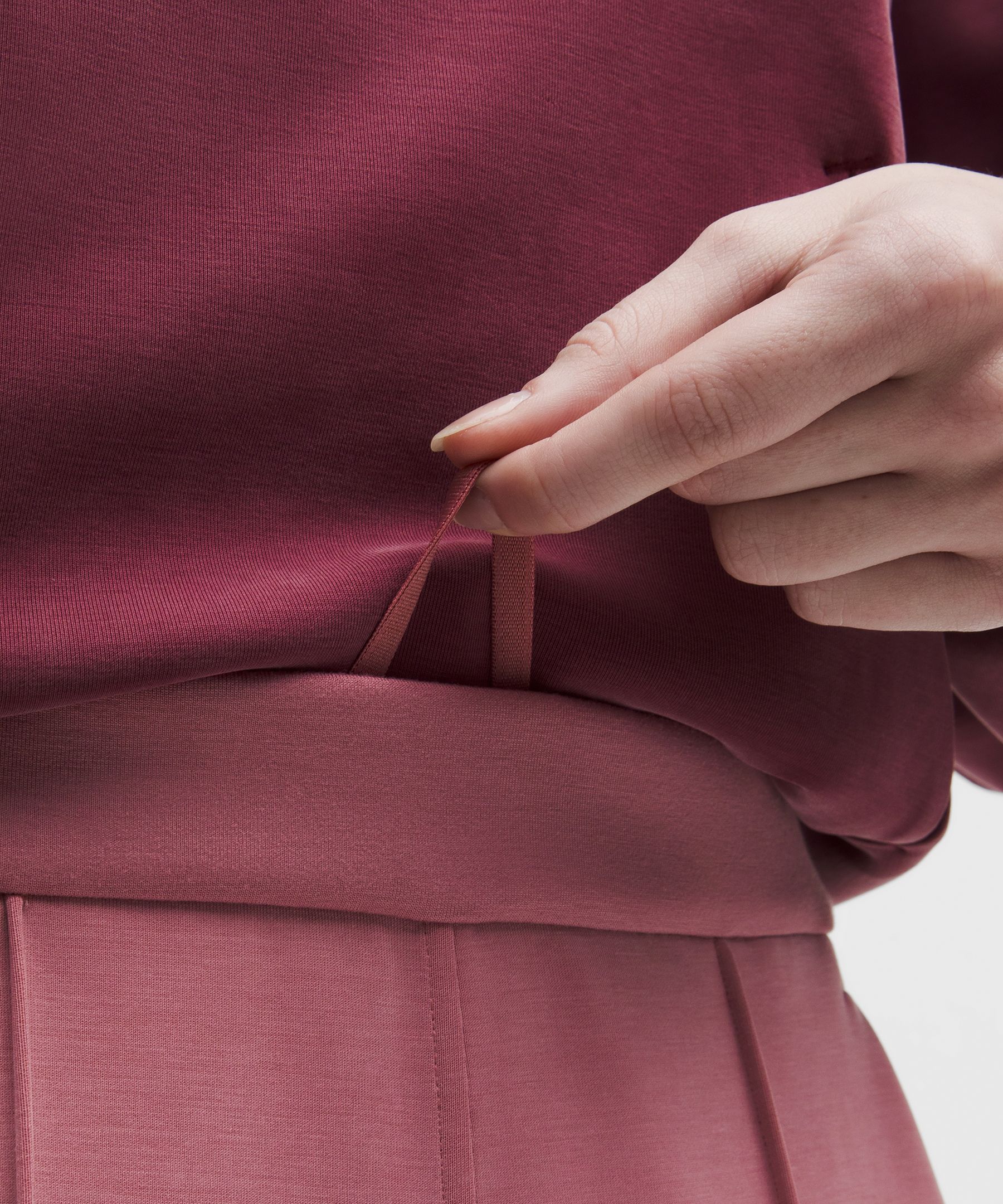 Softstreme Pintuck High-Rise Wide-Leg Pant *Regular