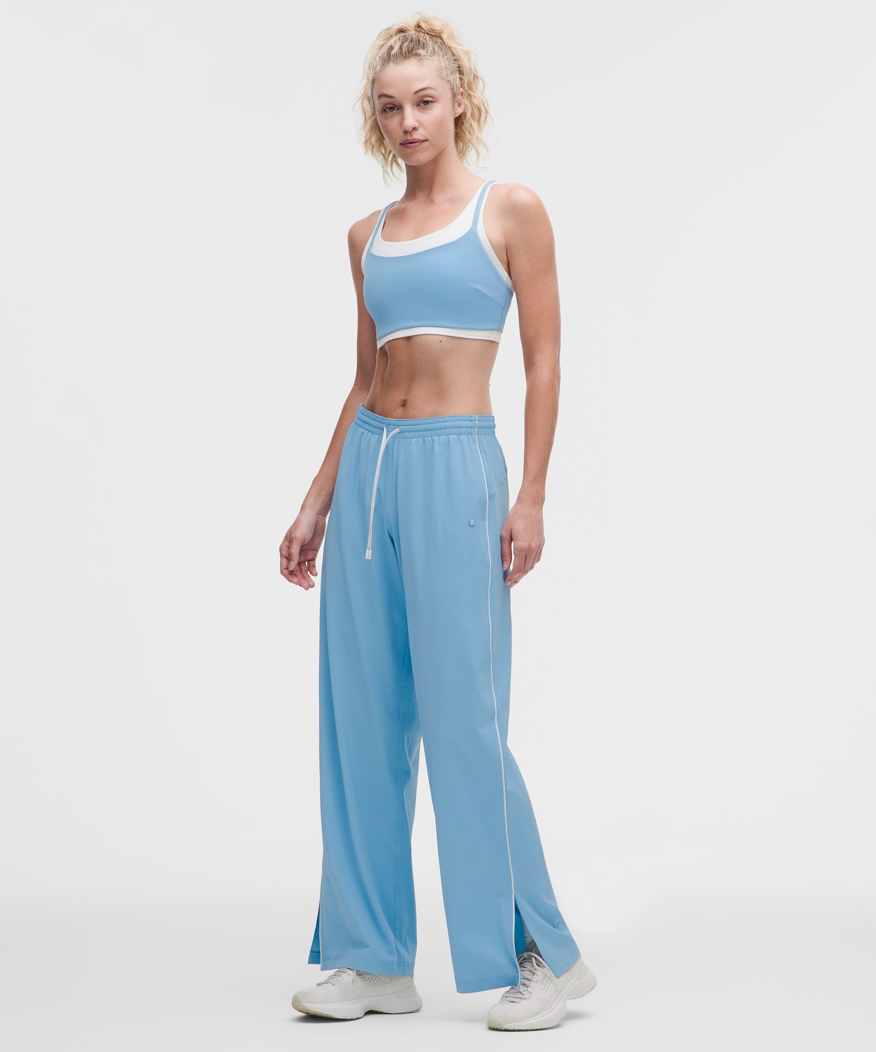 Court Rival Wide-Leg Track Pant Regular *Contrast Drawcord