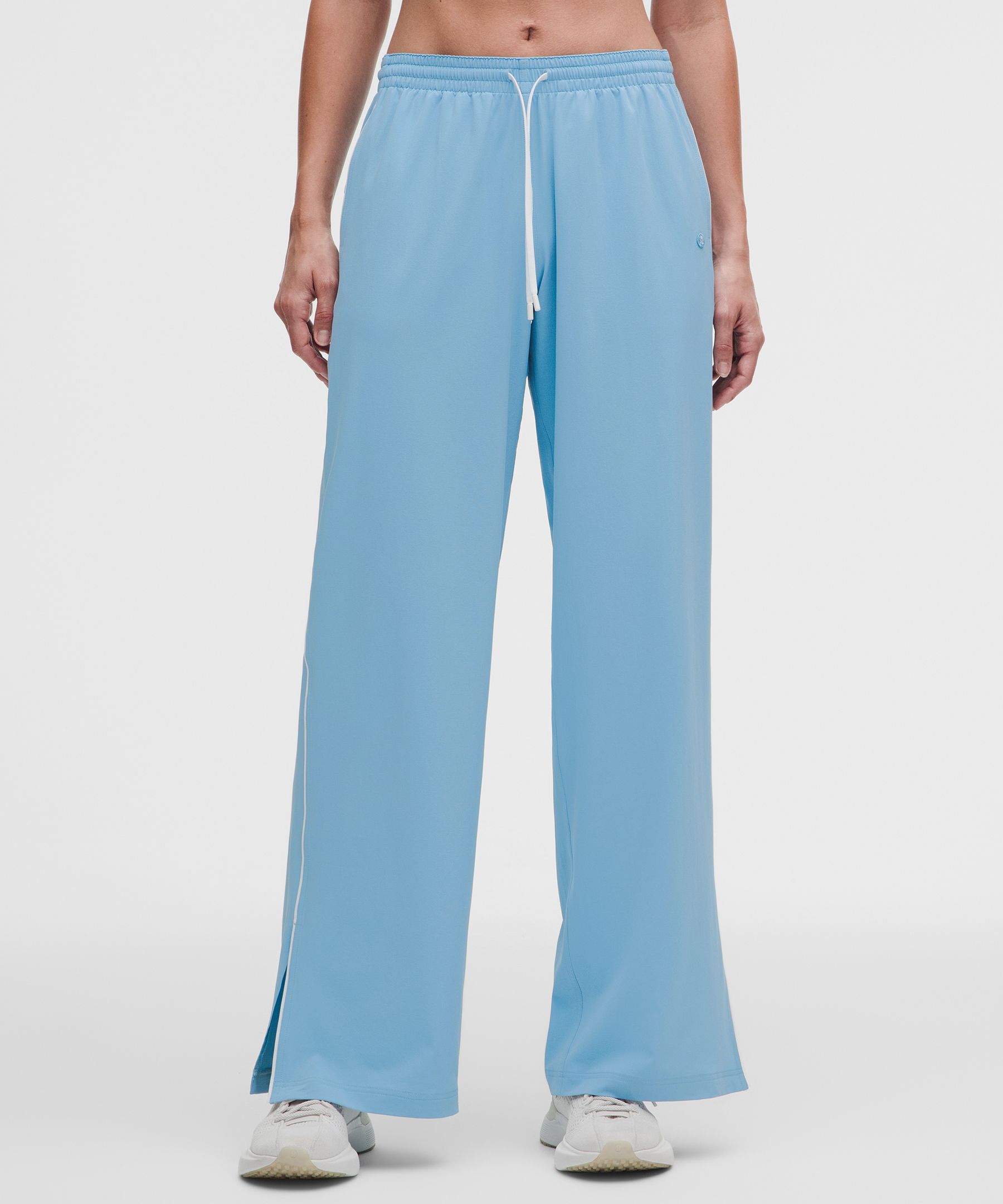 Court Rival Wide-Leg Track Pant Regular *Contrast Drawcord
