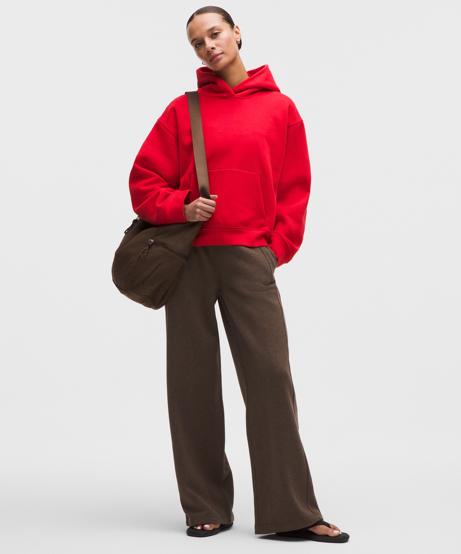Scuba Mid-Rise Wide-Leg Pant *Regular