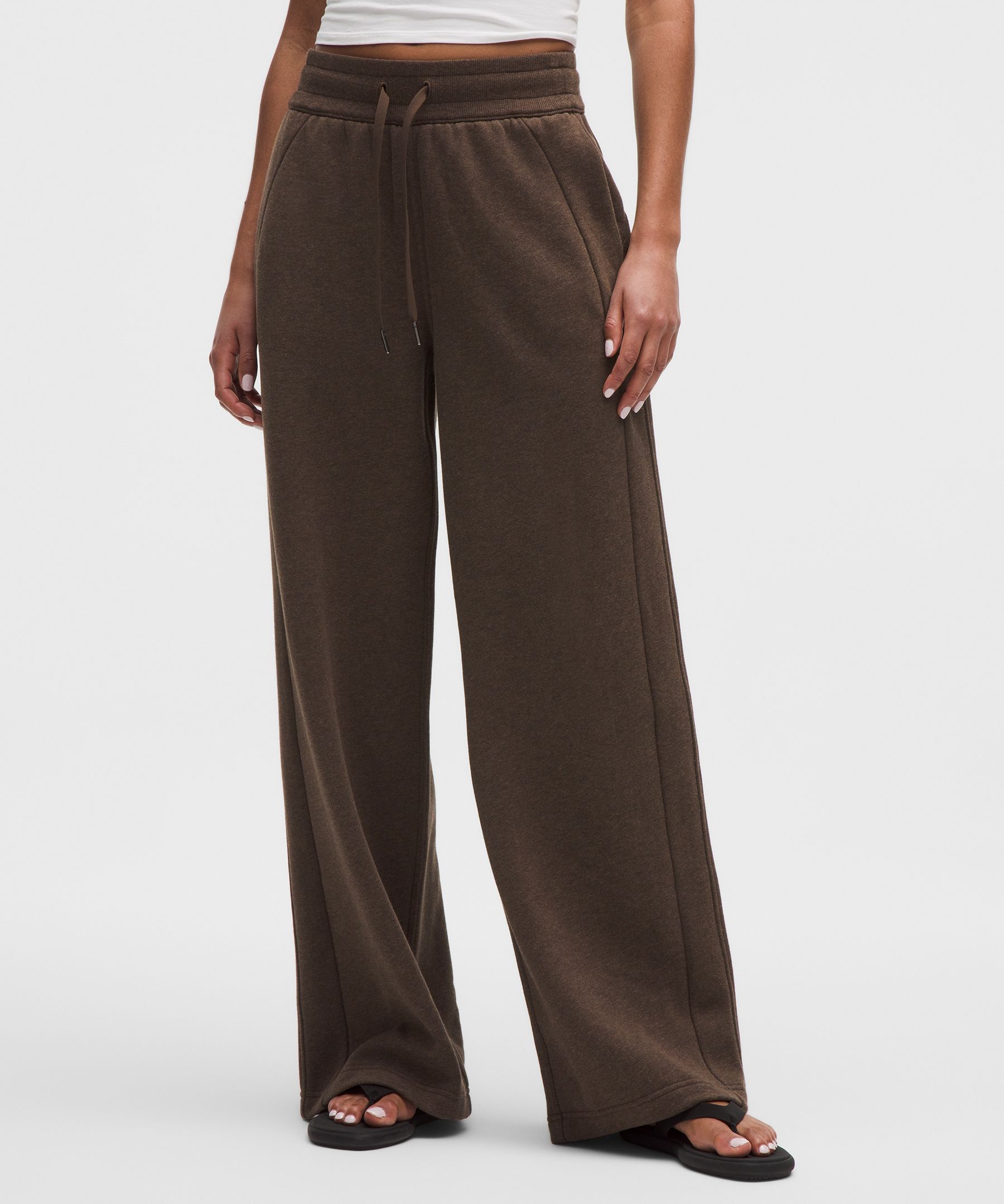 Scuba Mid-Rise Wide-Leg Pant *Regular