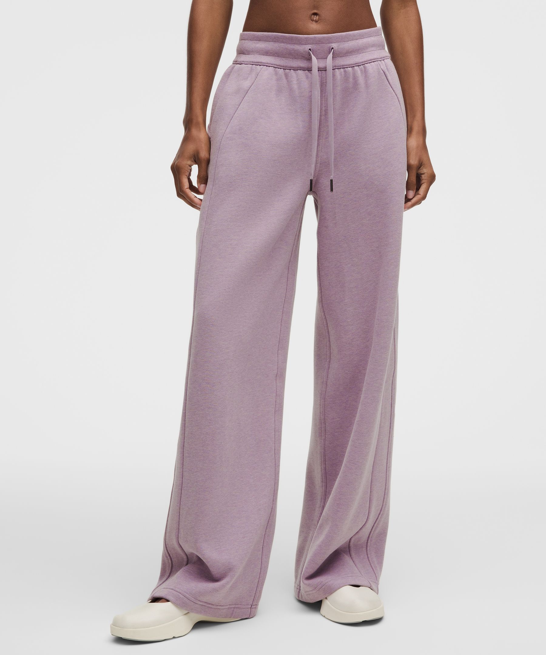 Scuba Mid-Rise Wide-Leg Pant *Regular