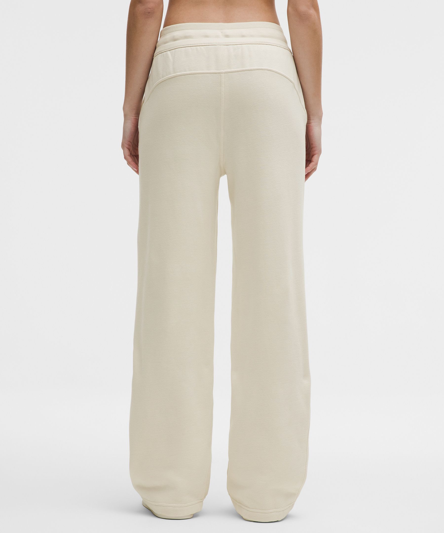 Scuba Mid-Rise Wide-Leg Pants *Asia Fit