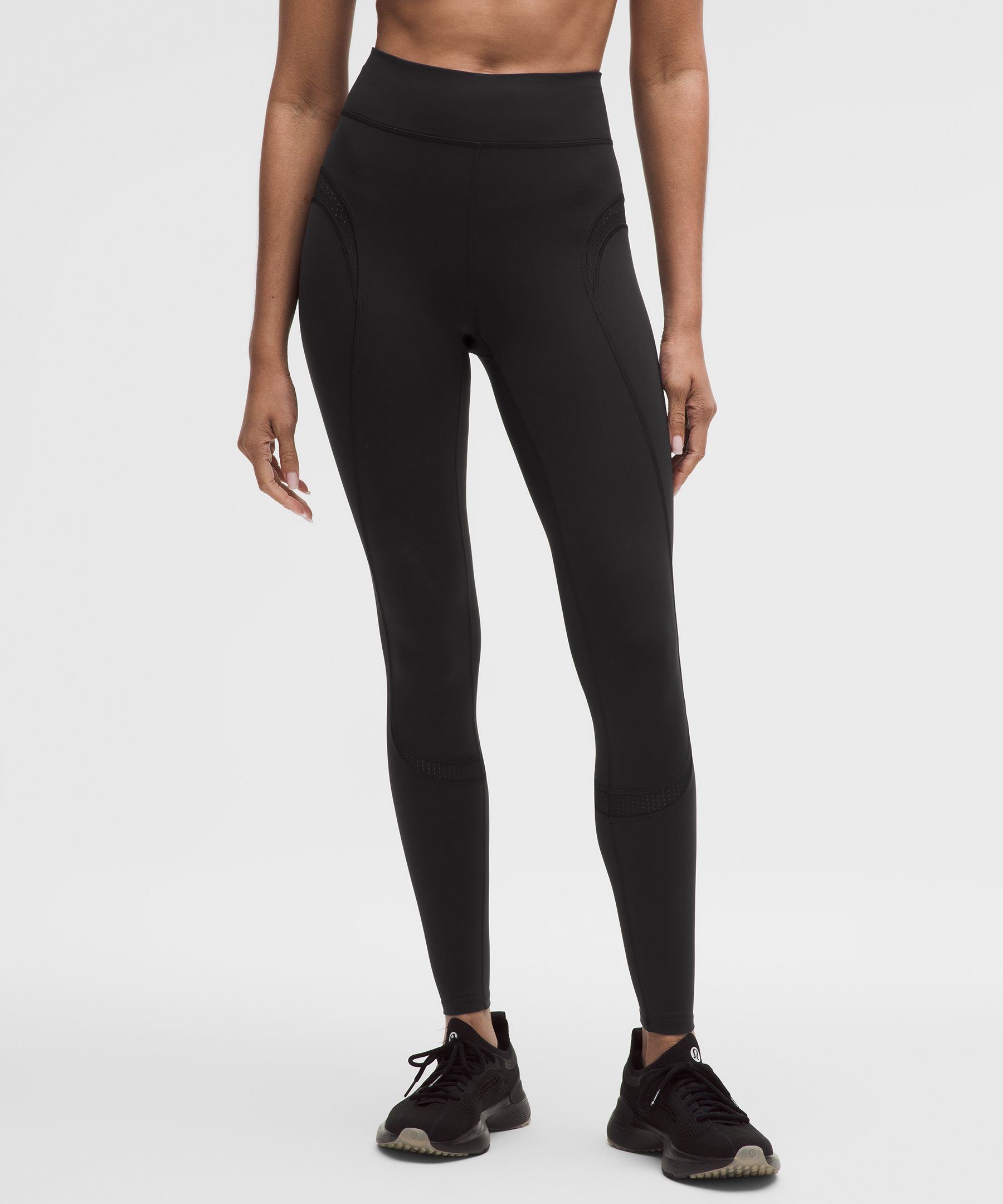 Mesh Panelled High-Rise Tight 28" *SLNSH Collection