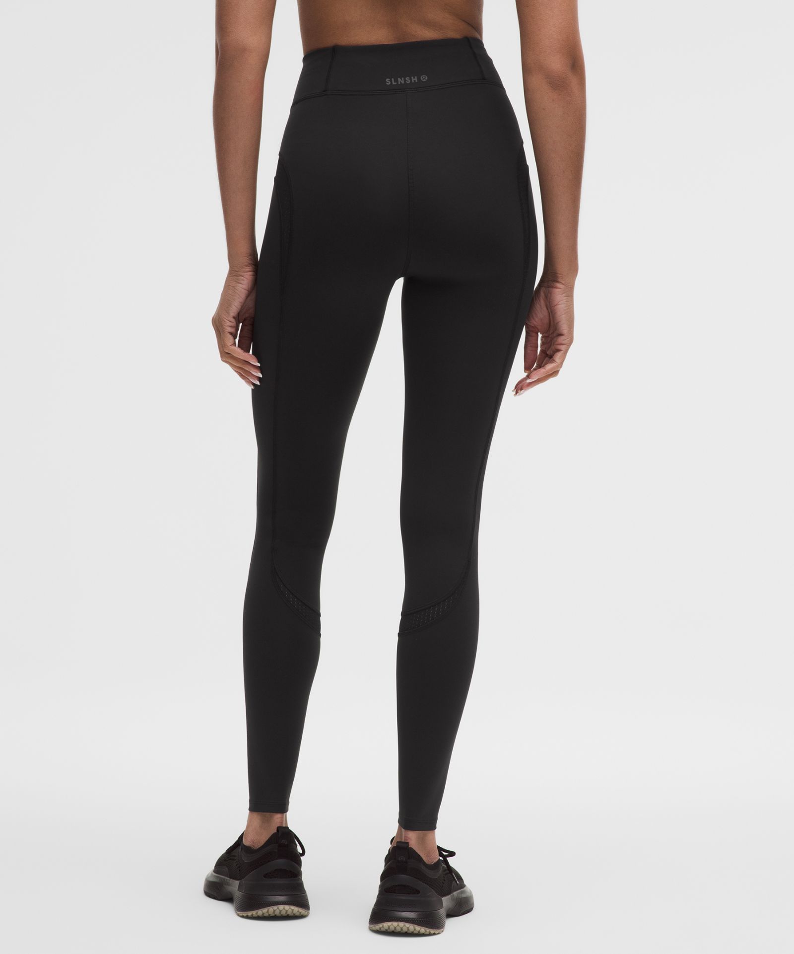 Женские леггинсы Lululemon Mesh-Panelled High-Rise 28 — фото 3