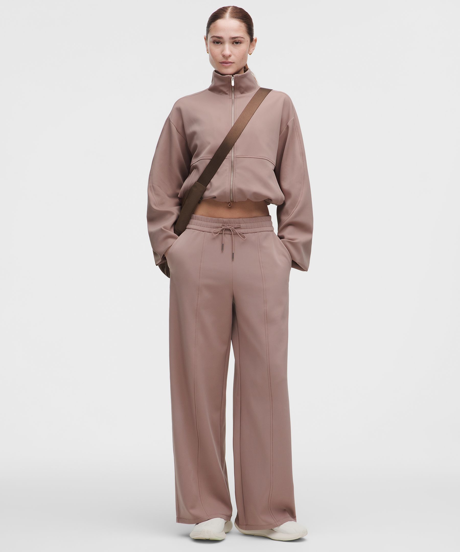 Luxtreme Spacer High-Rise Wide-Leg Trouser