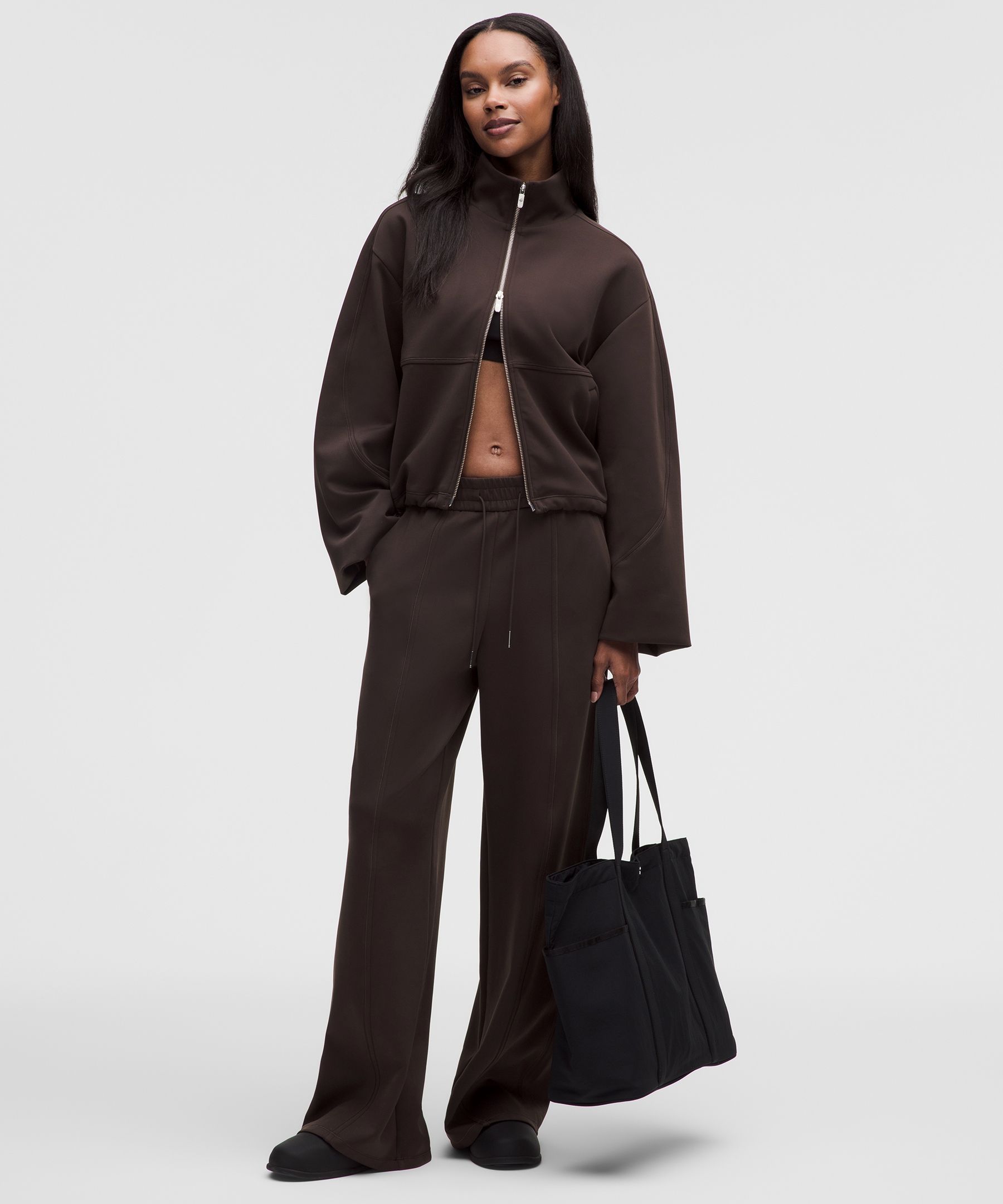 Luxtreme Spacer High-Rise Wide-Leg Trouser