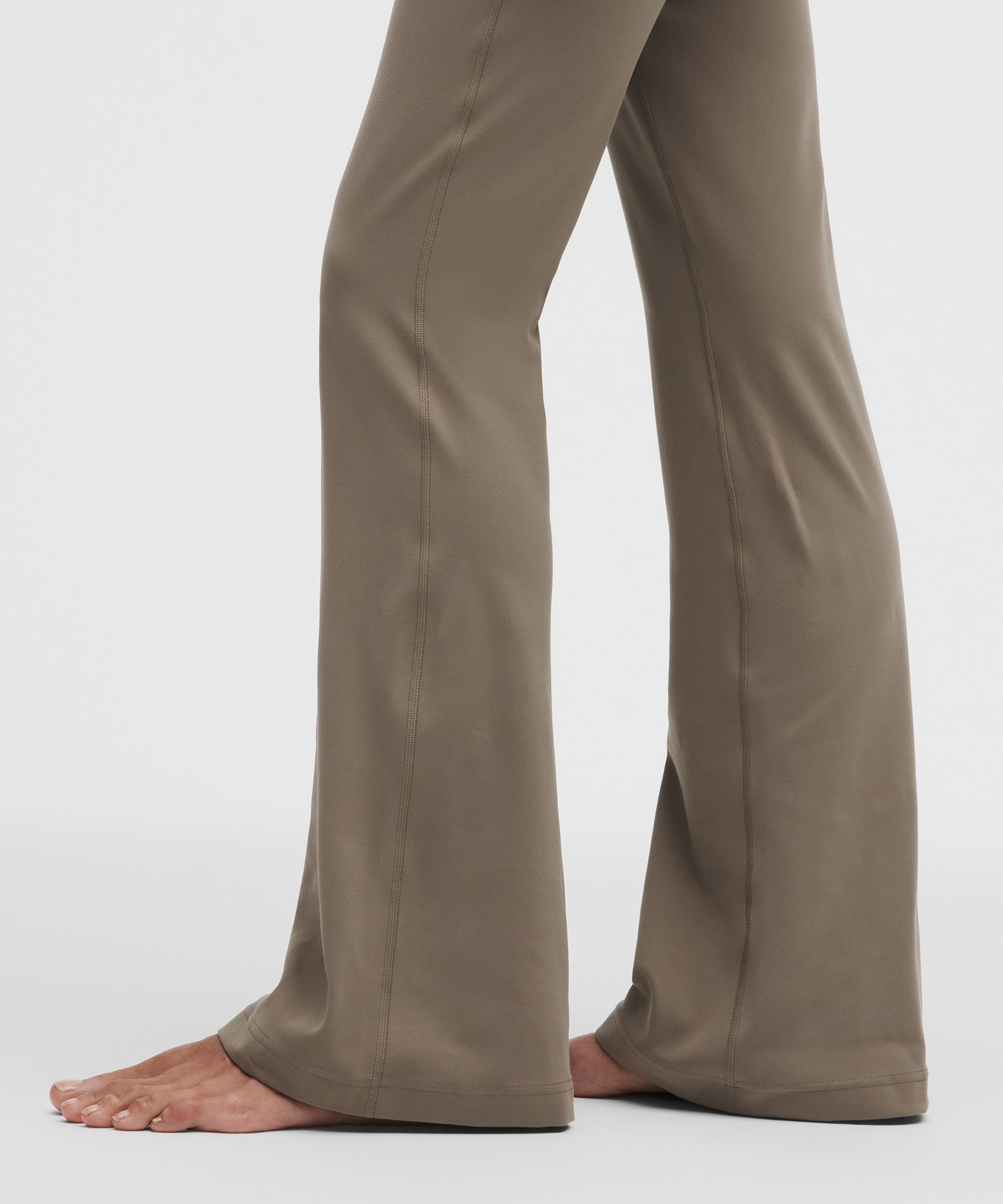 Leggings acampanados de talle alto Groove de tejido Nulu *M&aacute;s cortos