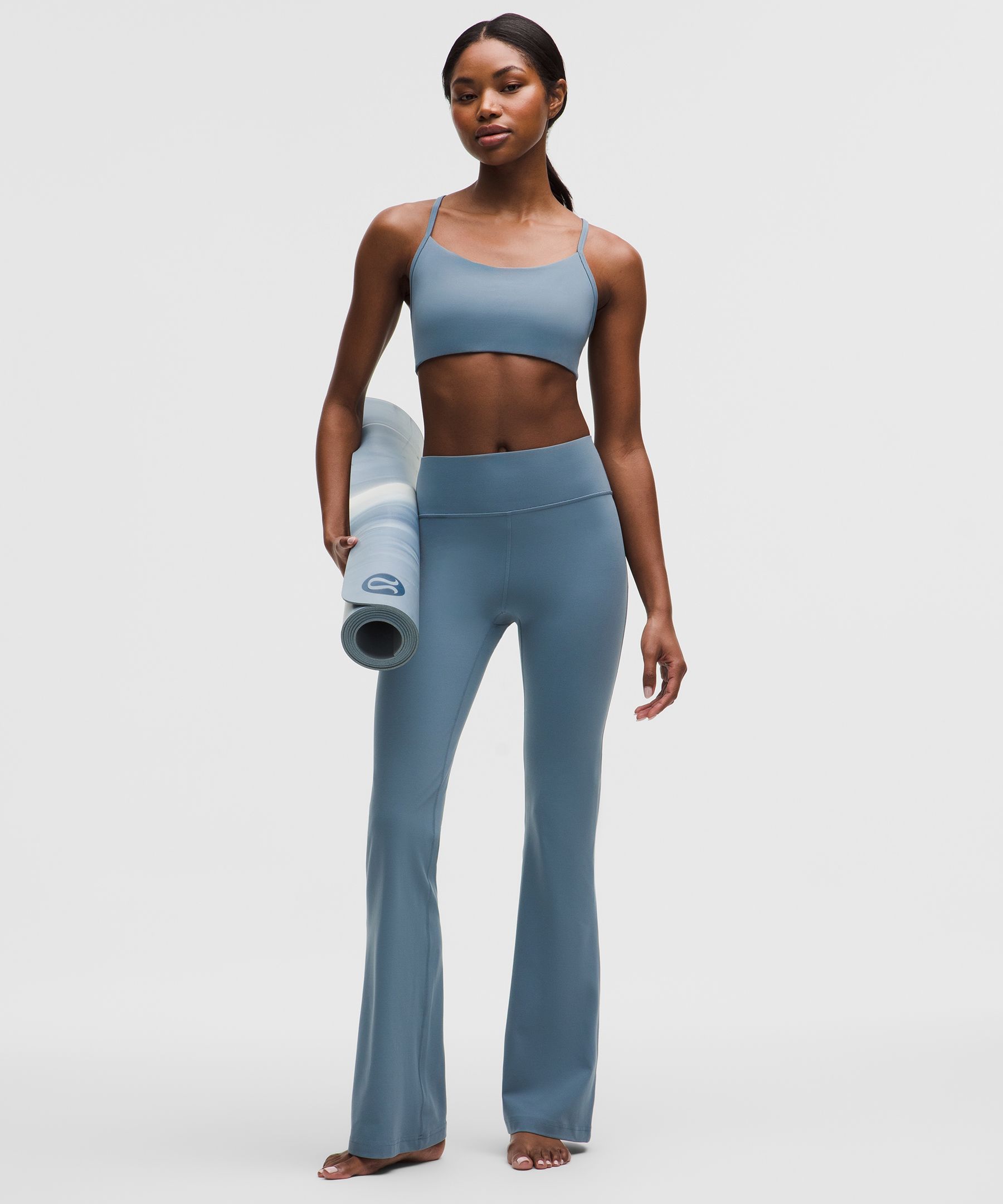 Groove Nulu High-Rise Flared Pant  - Blue