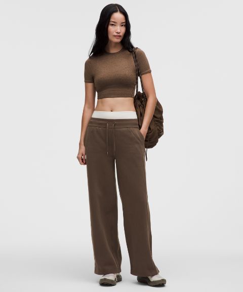Lululemon Scuba Mid-Rise Wide-Leg Pant *Regular