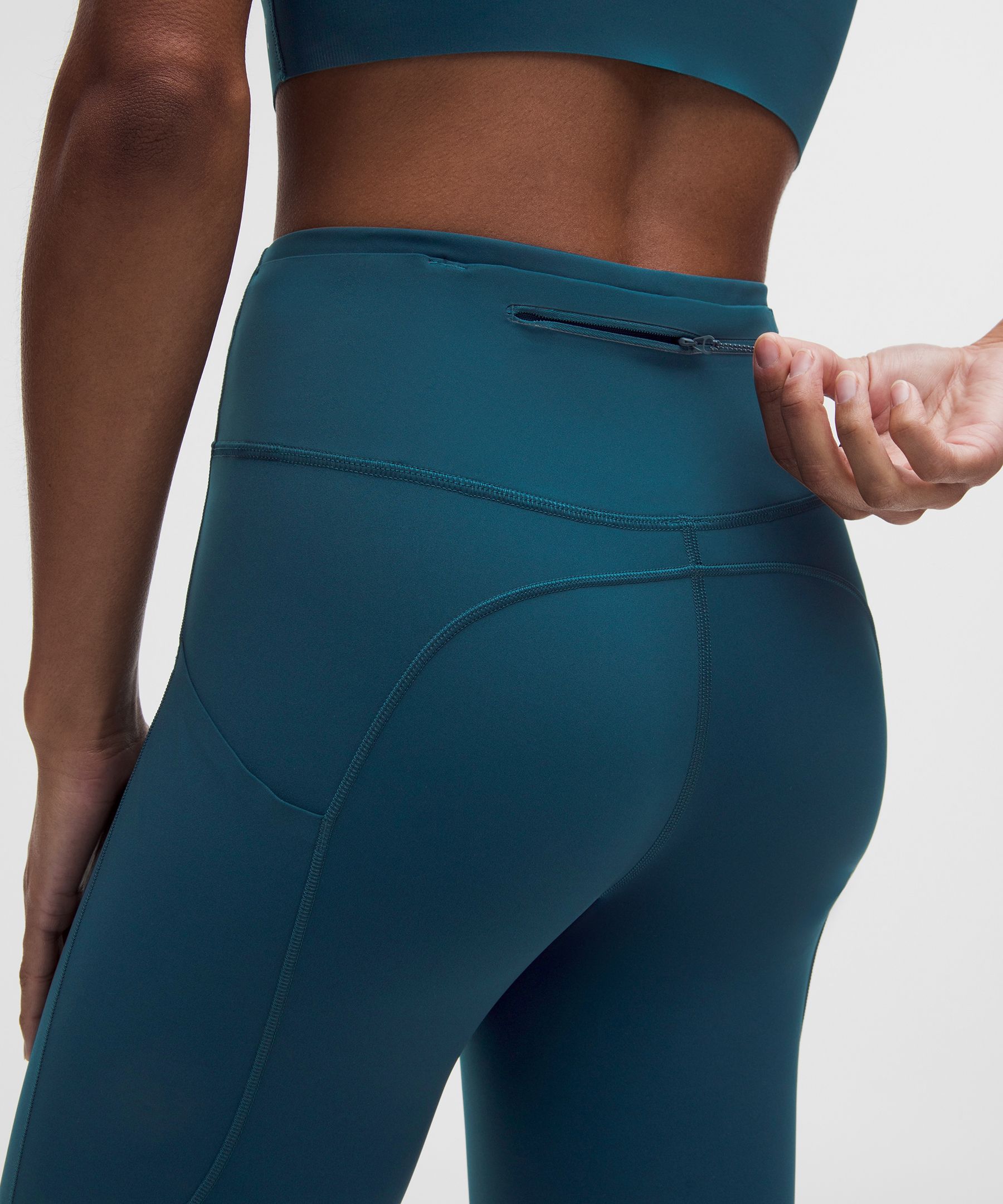 Leggings de talle alto Fast and Free con 6 bolsillos, 63,5&nbsp;cm *Dise&ntilde;o renovado