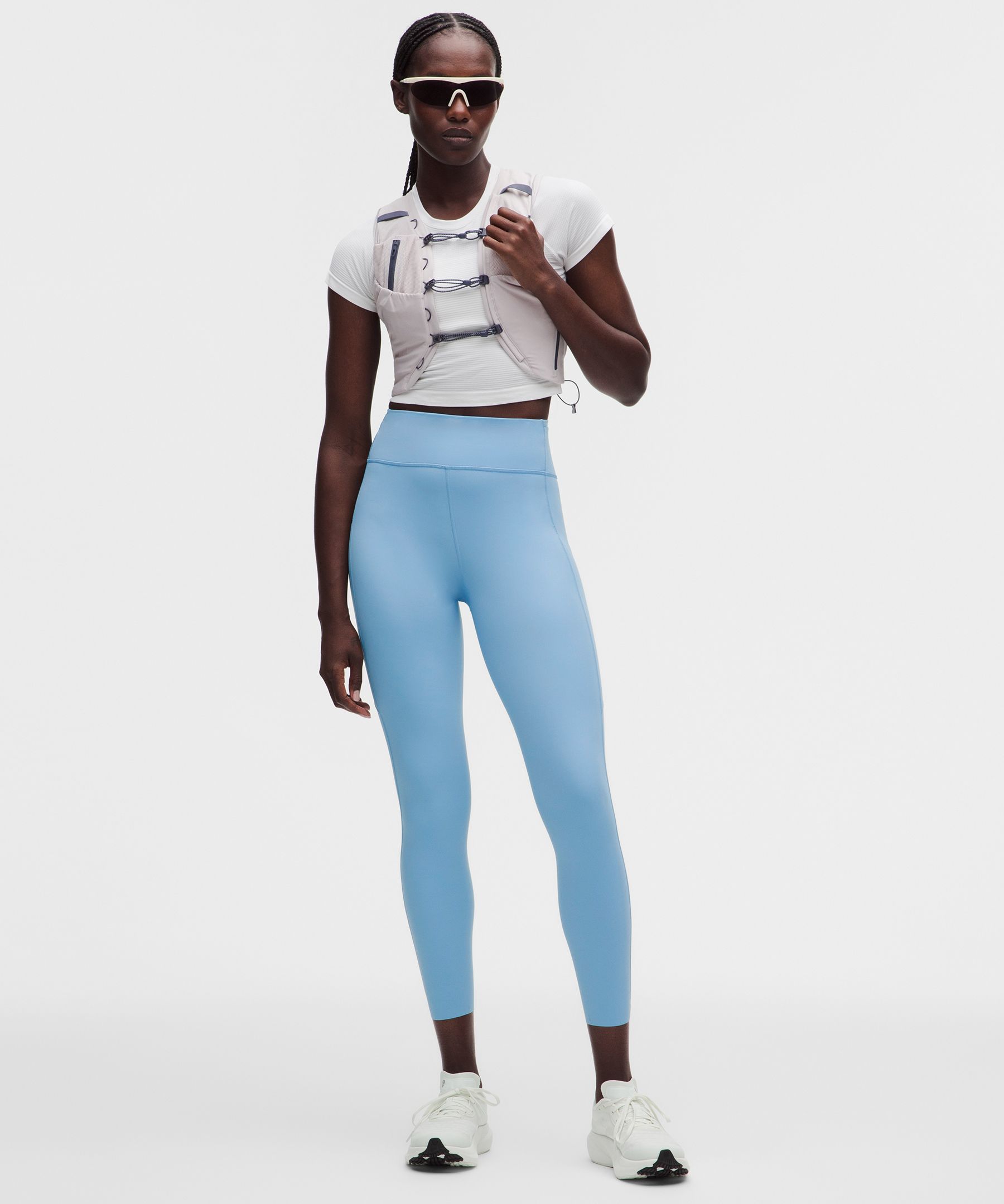 Fast and Free-Tights mit hohem Bund und 6&nbsp;Taschen 64&nbsp;cm&nbsp;*Aktualisiertes Design