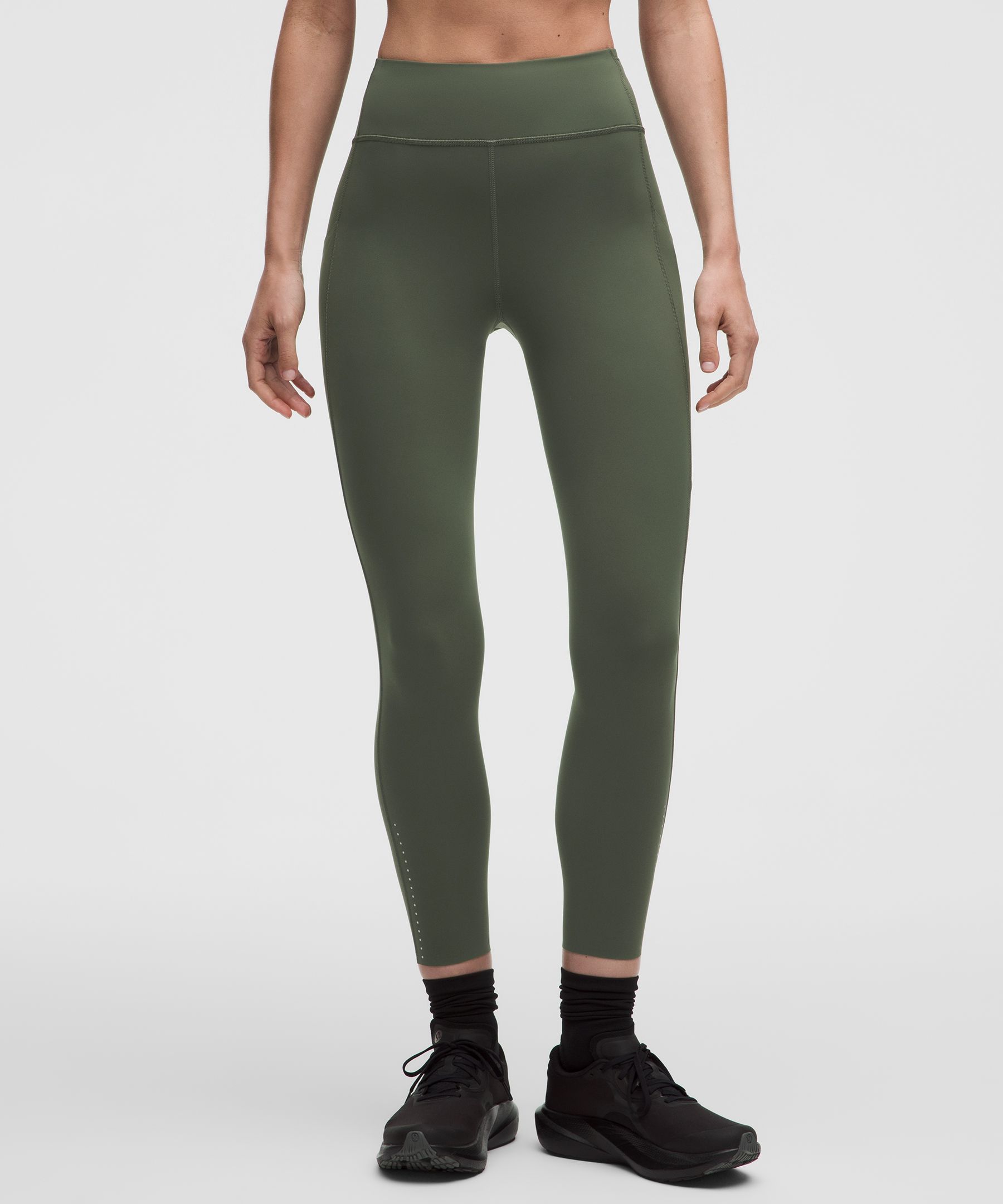 Legging taille haute à 6 poches Fast and Free 64 cm