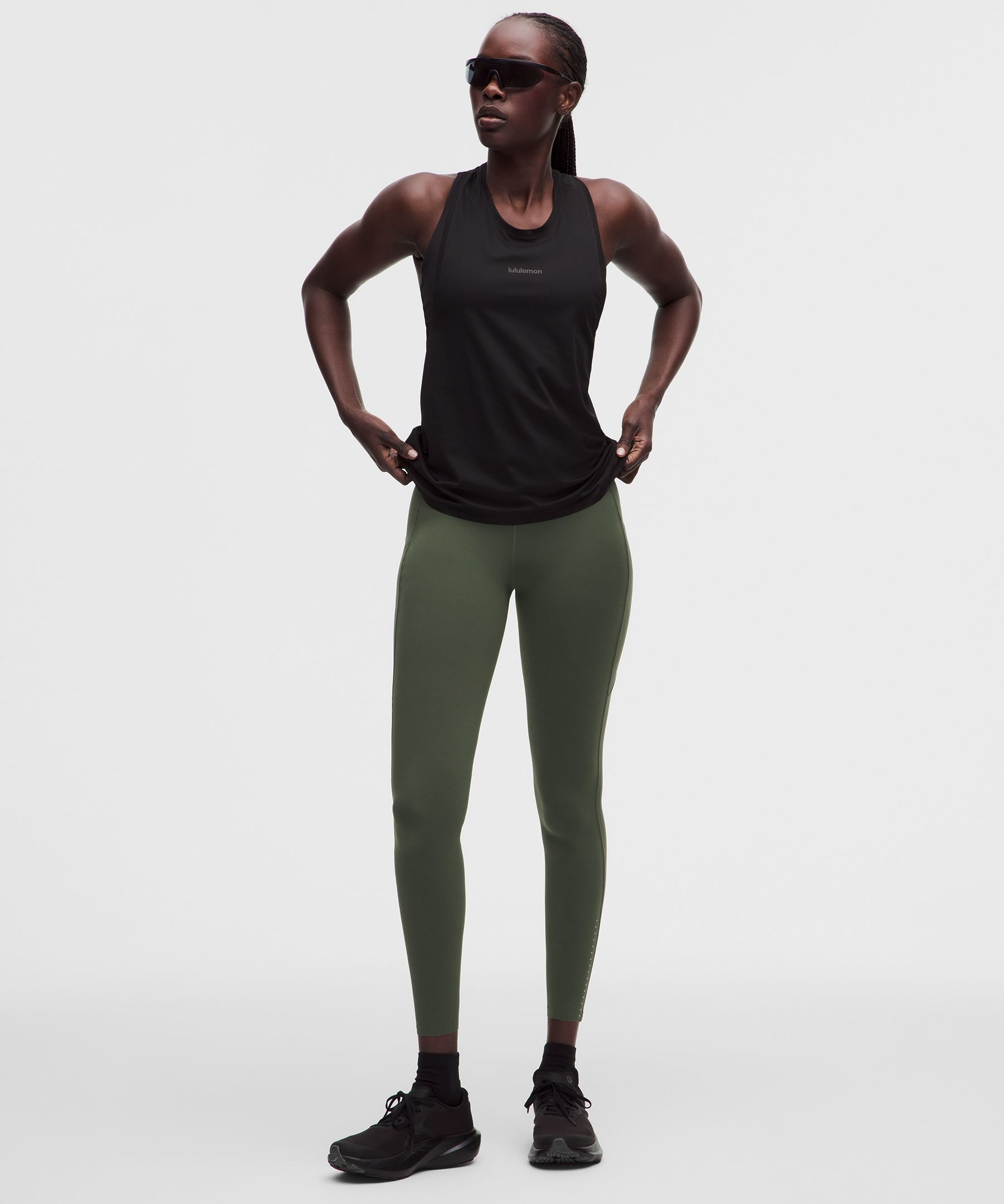 Legging taille haute à 6 poches Fast and Free 71 cm
