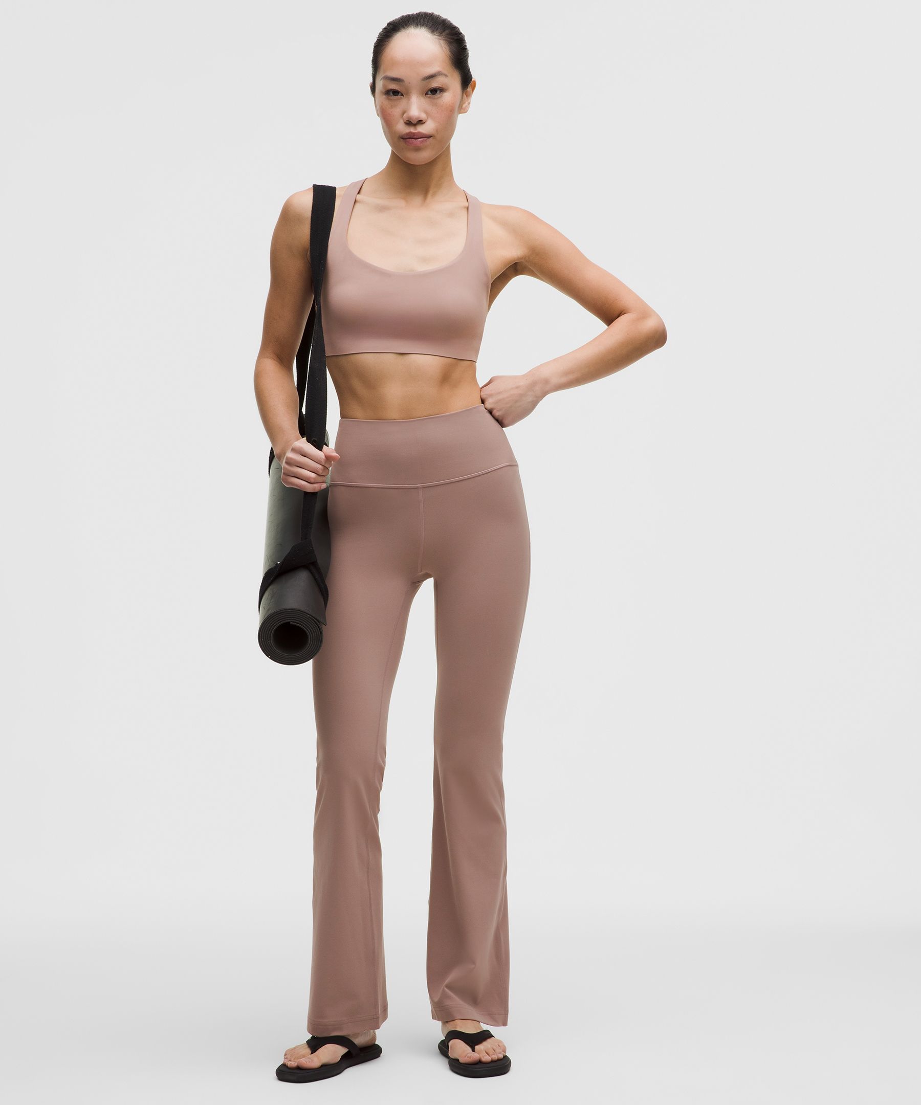 GrooveスーパーハイライズフレアパンツNuluアジアフィット Groove スーパーハイライズフレアパンツ *Nulu アジアフィット